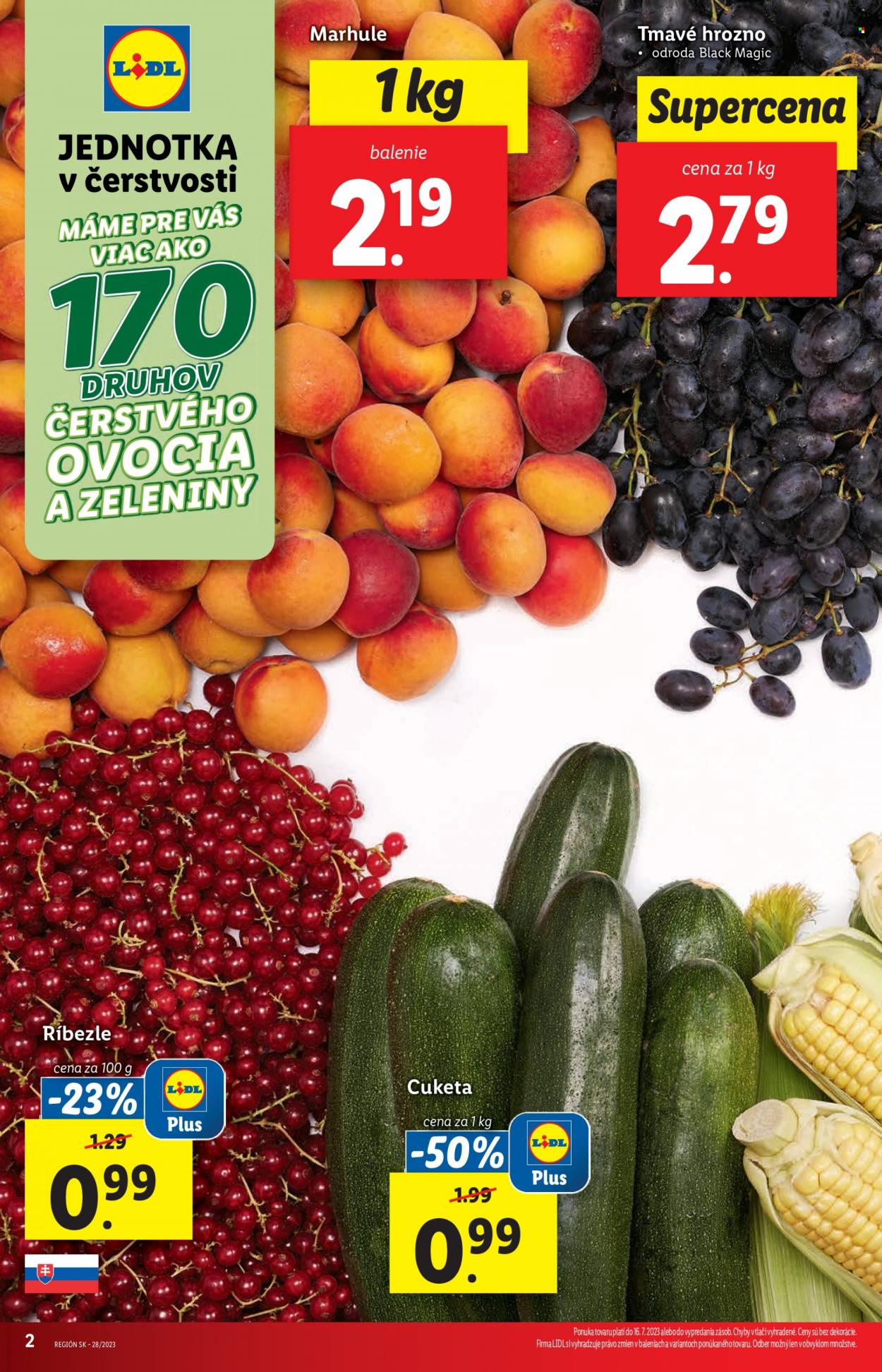 Leták Lidl - 13.7.2023 - 16.7.2023. Strana 2