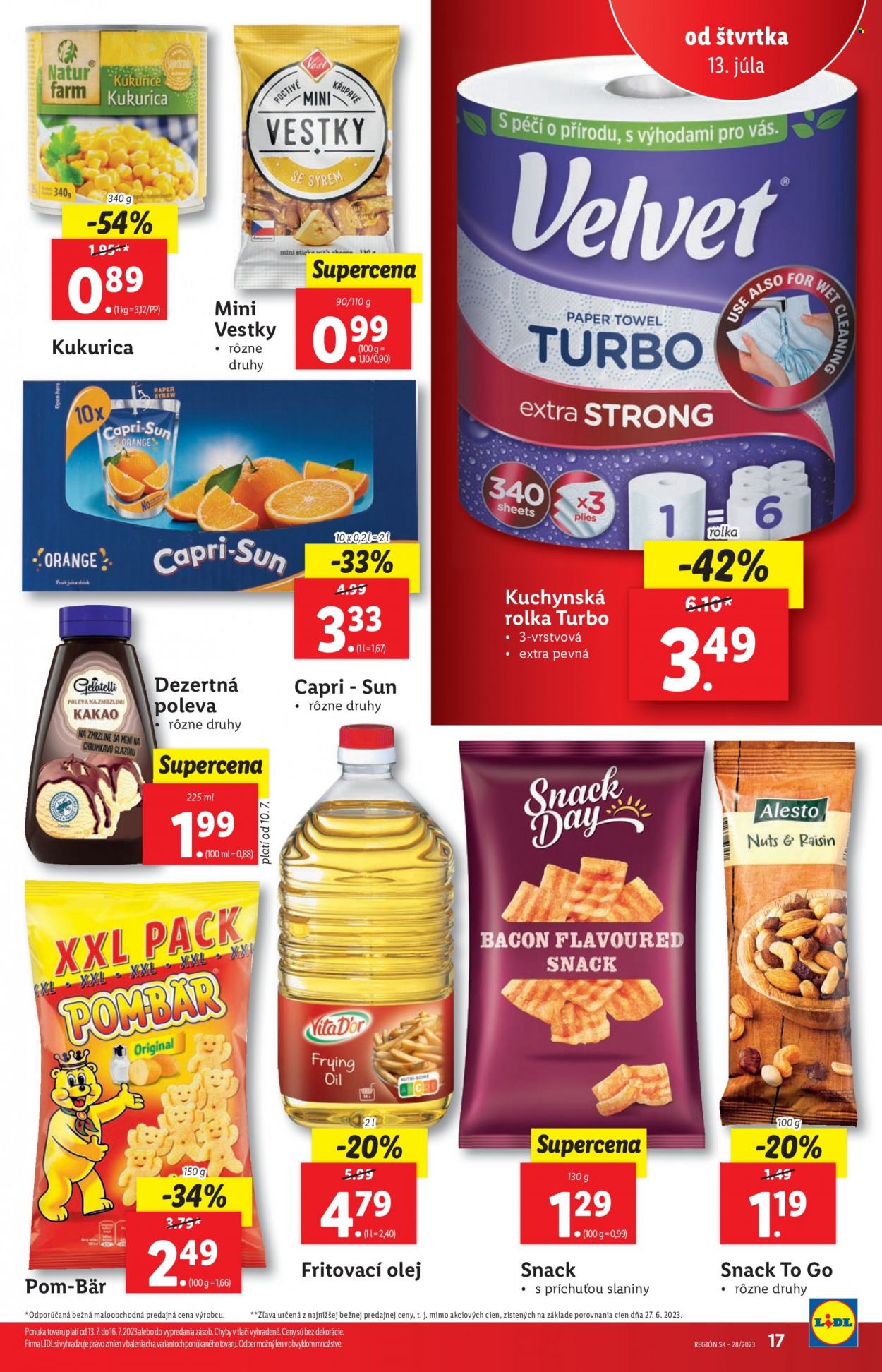 Leták Lidl - 13.7.2023 - 16.7.2023. Strana 17