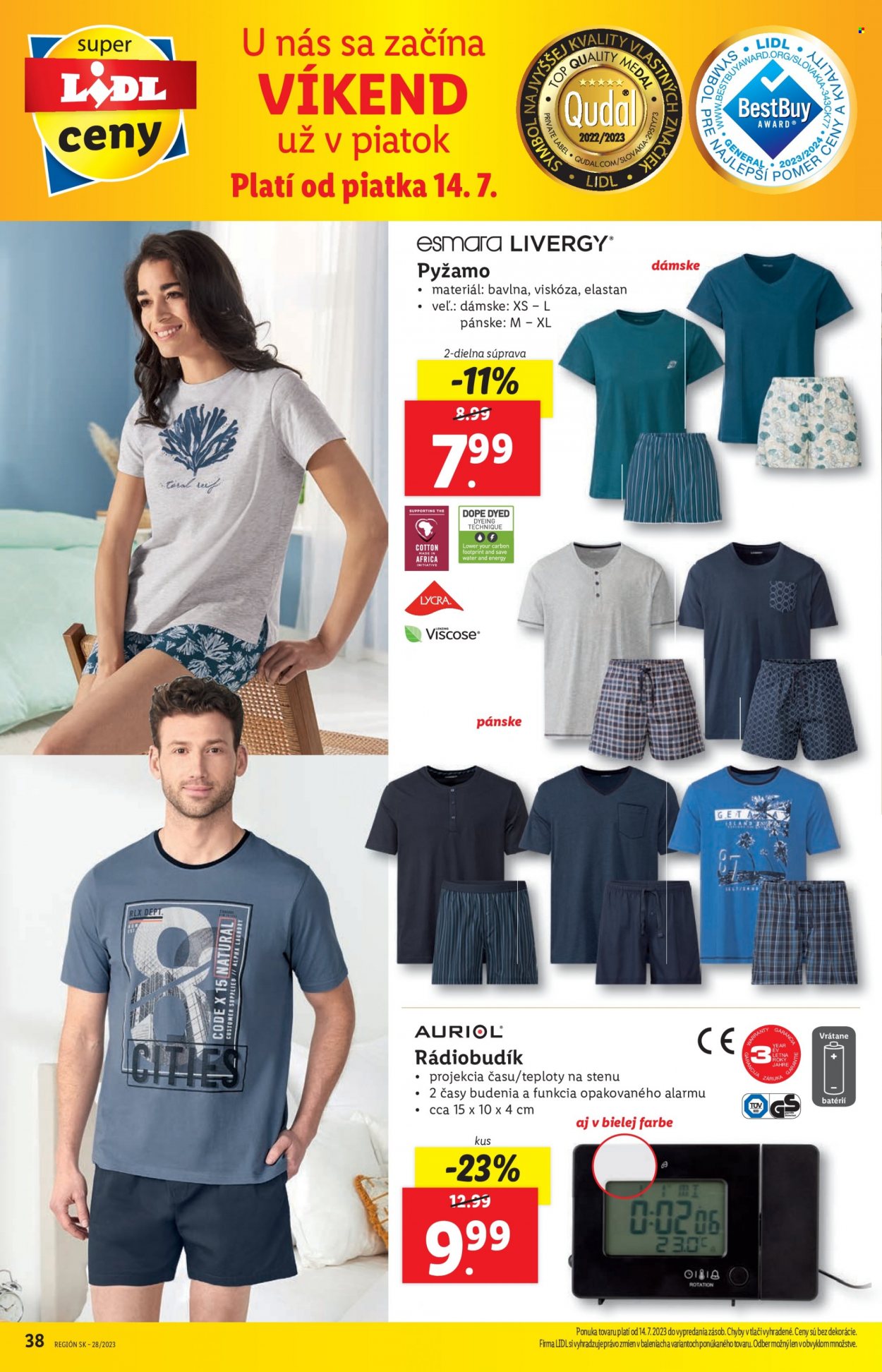 Leták Lidl - 13.7.2023 - 16.7.2023. Strana 38