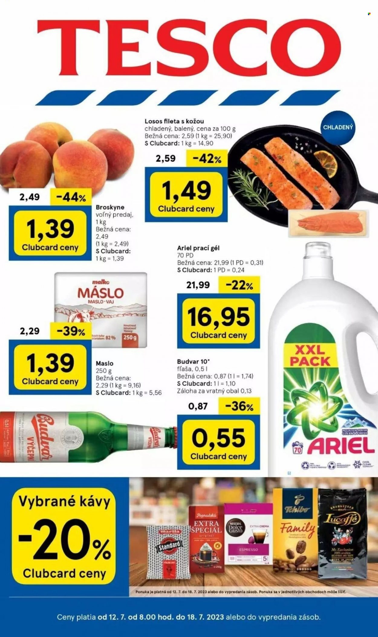 Leták TESCO - 12.7.2023 - 18.7.2023. Strana 1