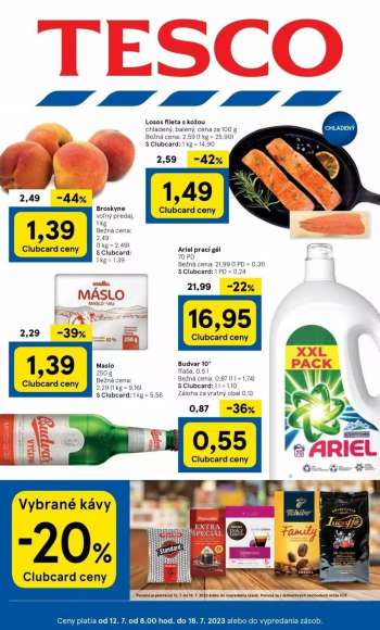 Leták TESCO - 12.7.2023 - 18.7.2023.