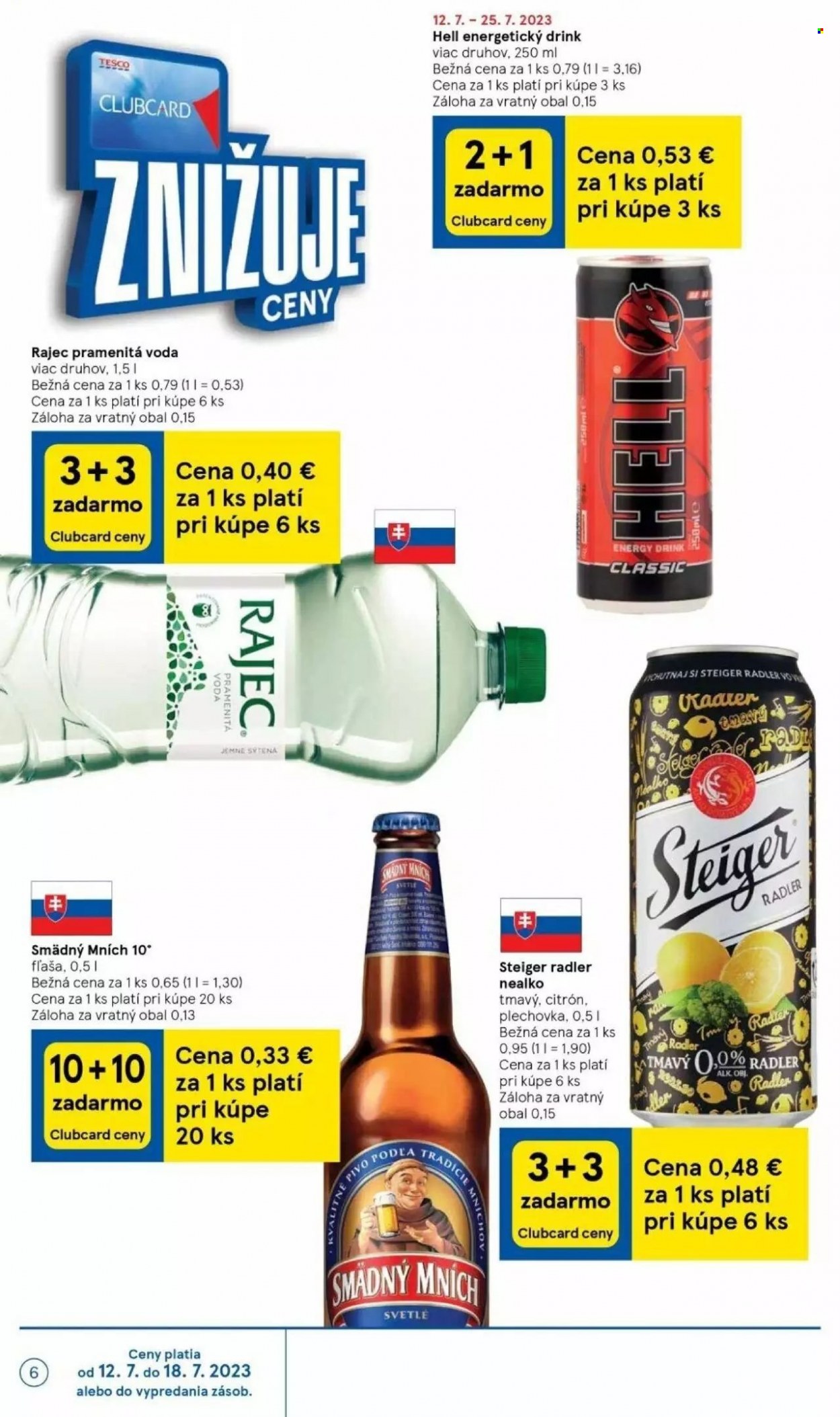 Leták TESCO - 12.7.2023 - 18.7.2023. Strana 6