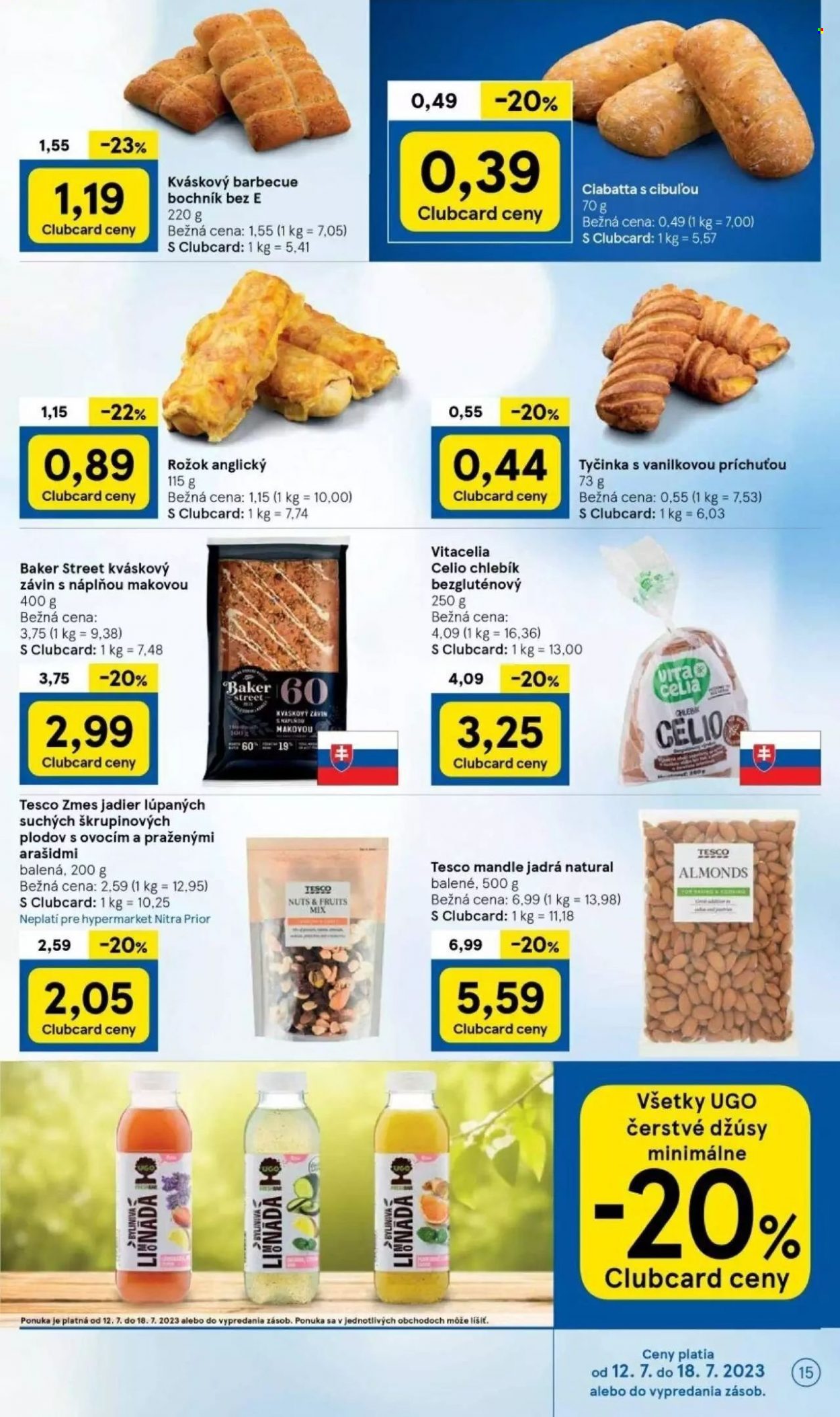 Leták TESCO - 12.7.2023 - 18.7.2023. Strana 15