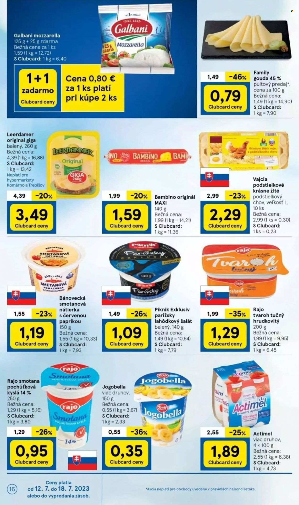 Leták TESCO - 12.7.2023 - 18.7.2023. Strana 16