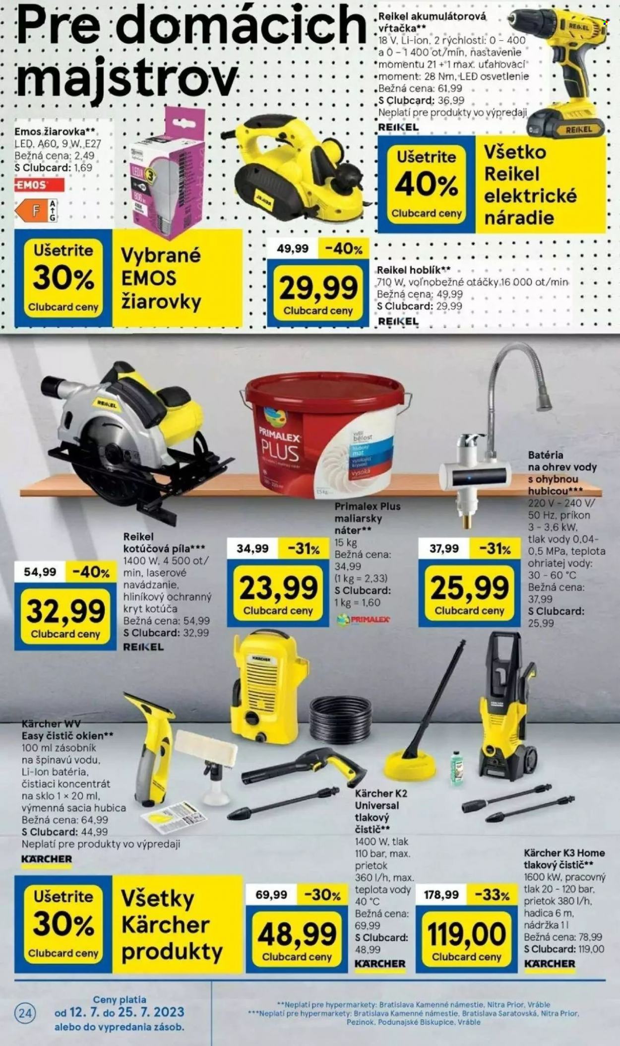 Leták TESCO - 12.7.2023 - 18.7.2023. Strana 24