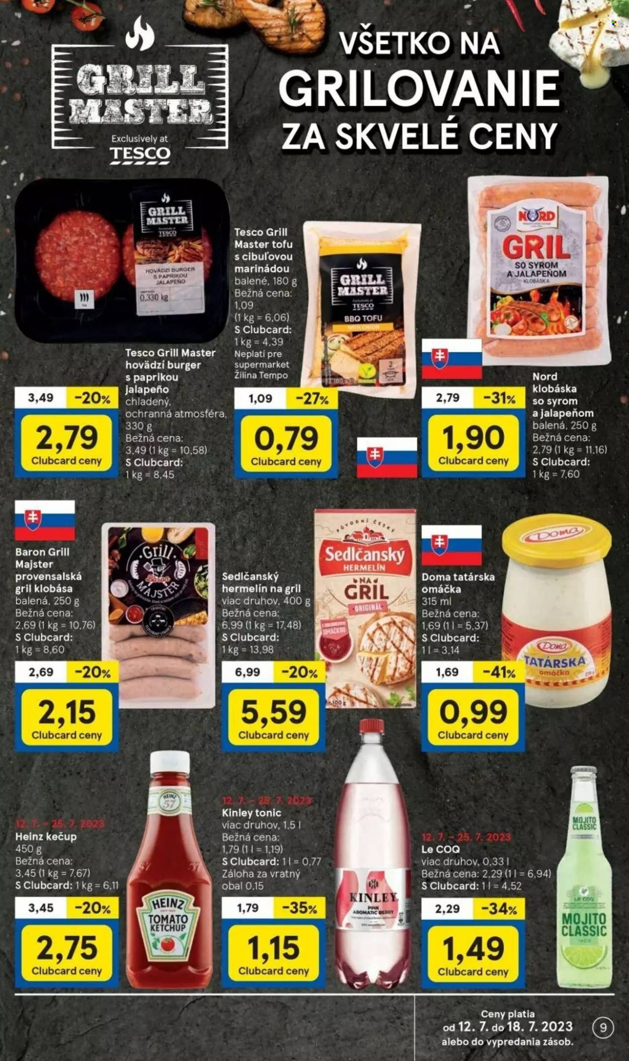 Leták TESCO supermarket - 12.7.2023 - 18.7.2023. Strana 9