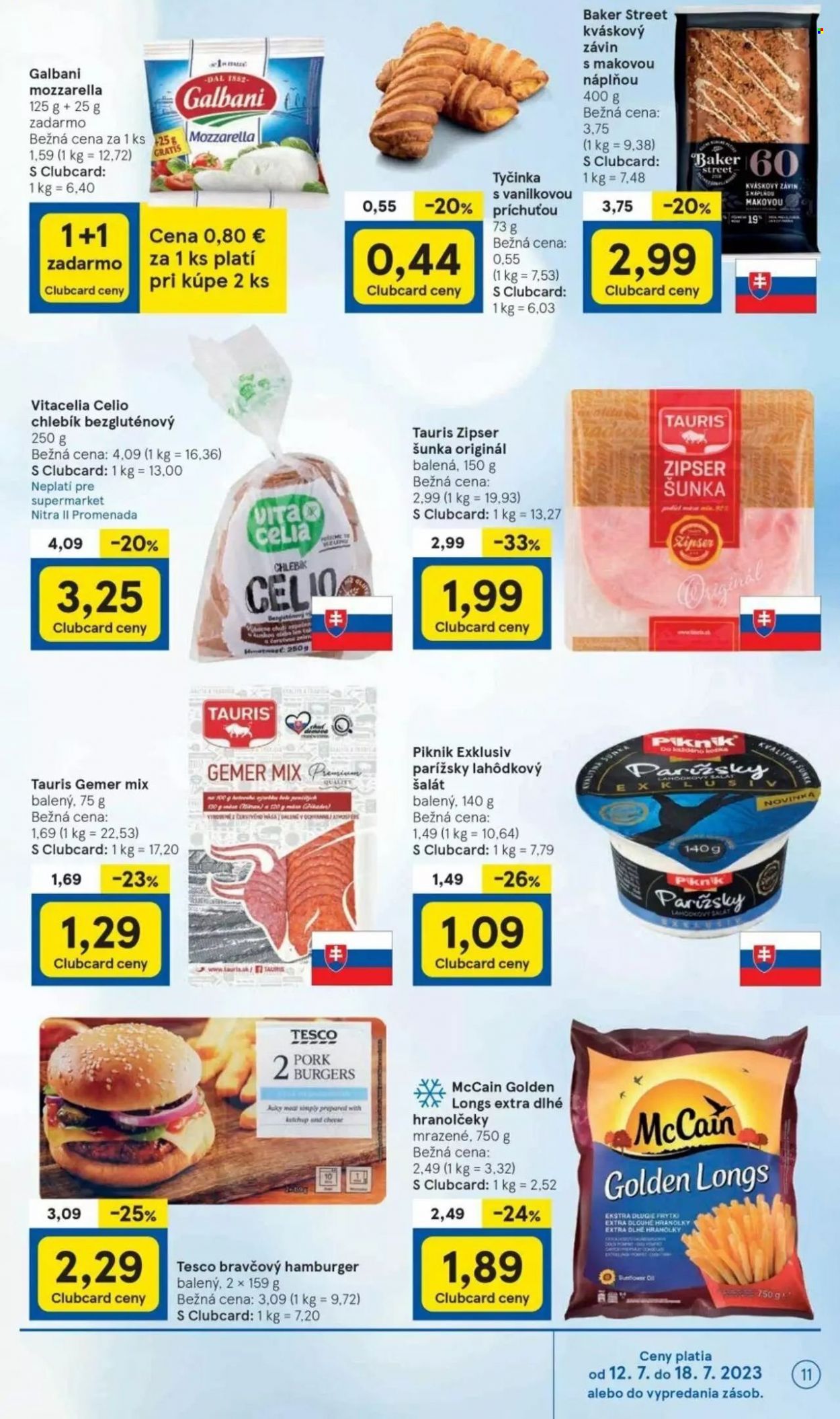 Leták TESCO supermarket - 12.7.2023 - 18.7.2023. Strana 11