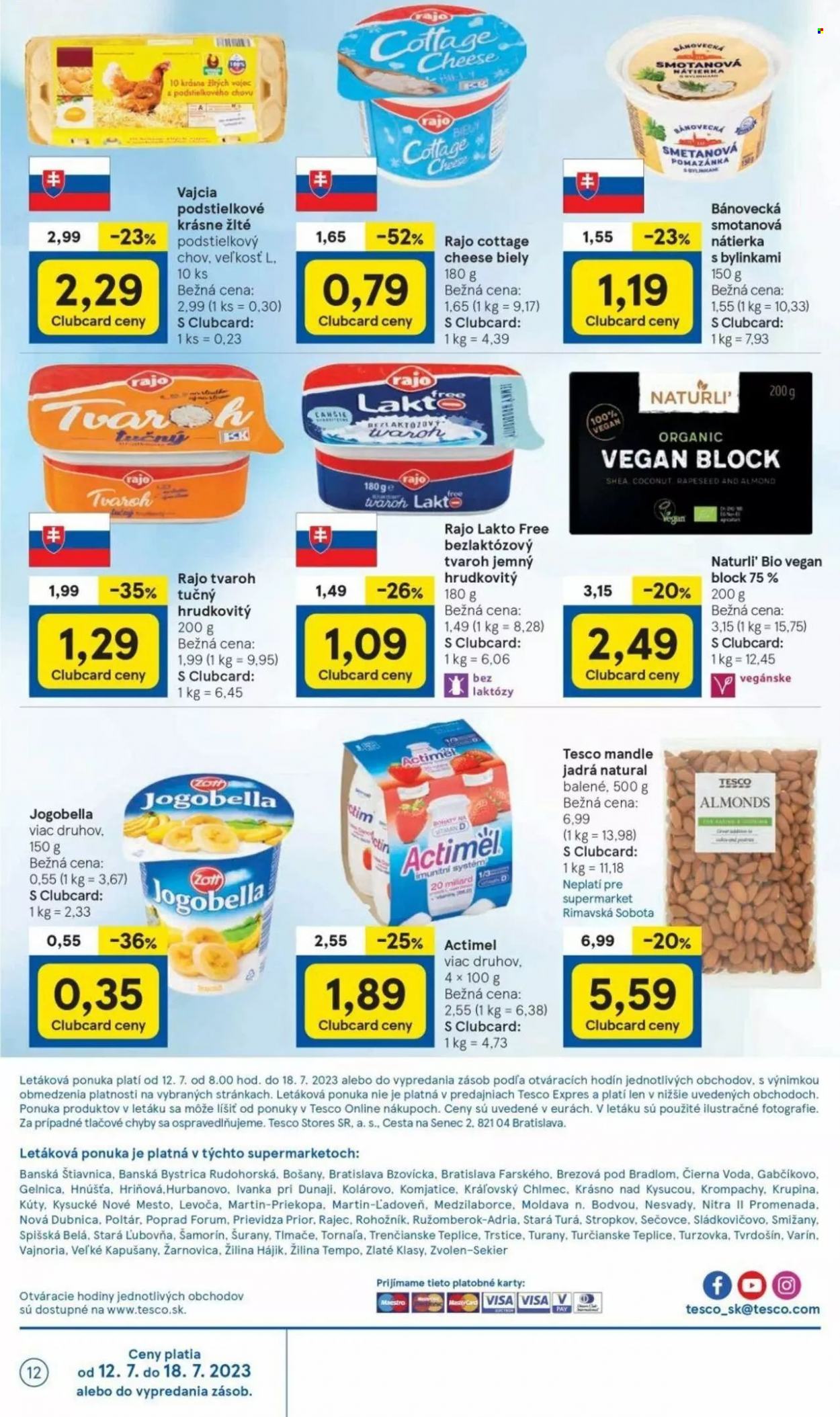 Leták TESCO supermarket - 12.7.2023 - 18.7.2023. Strana 12