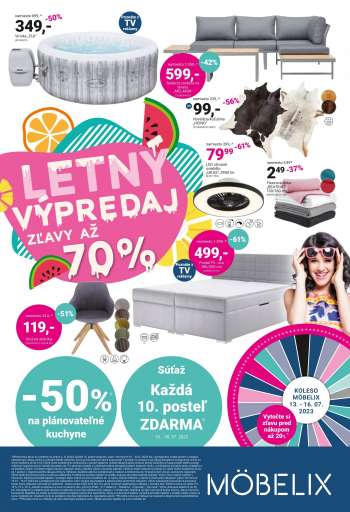 Leták Möbelix - 10.7.2023 - 30.7.2023.