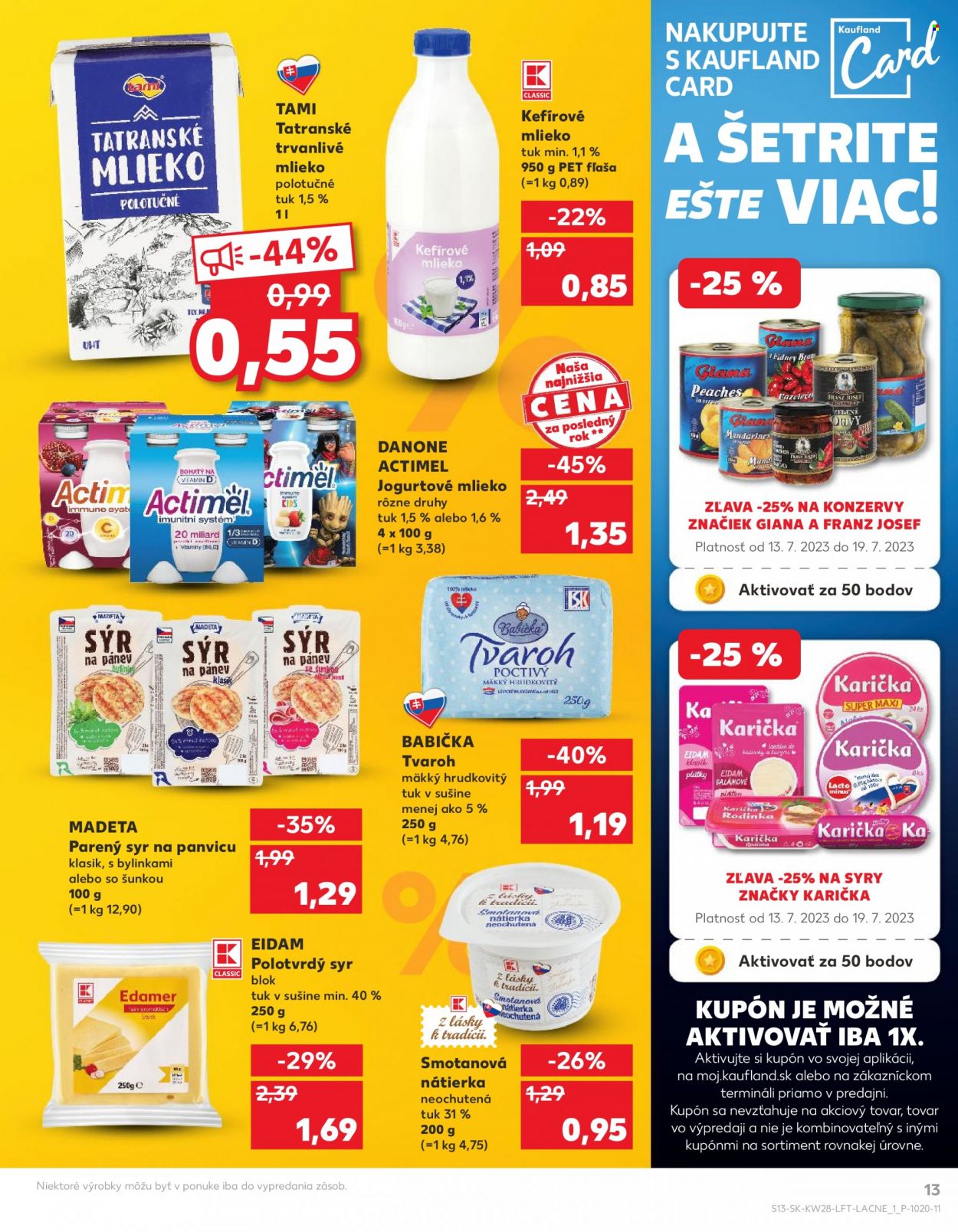 Leták Kaufland - 13.7.2023 - 19.7.2023. Strana 13