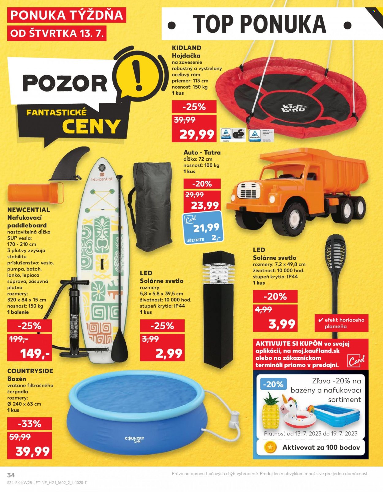 Leták Kaufland - 13.7.2023 - 19.7.2023. Strana 34