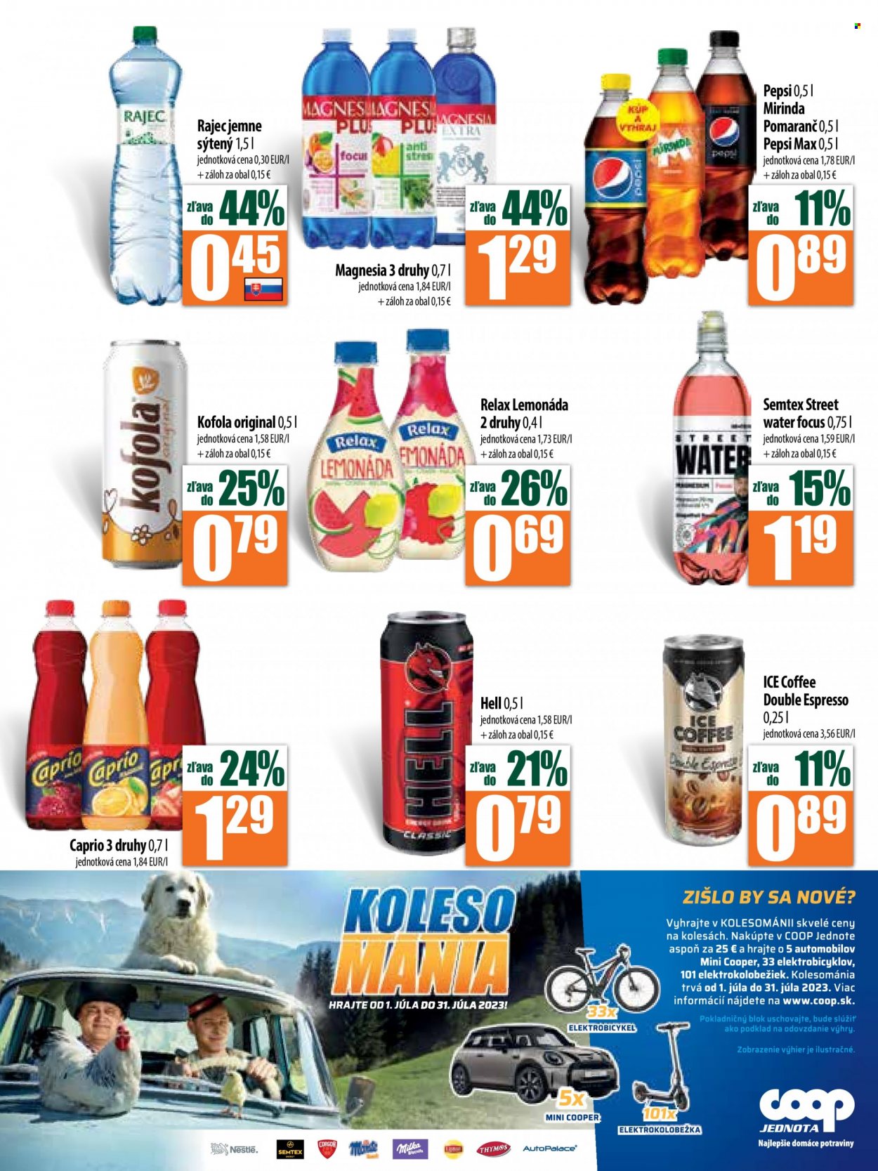 Leták COOP Jednota - 13.7.2023 - 19.7.2023. Strana 9