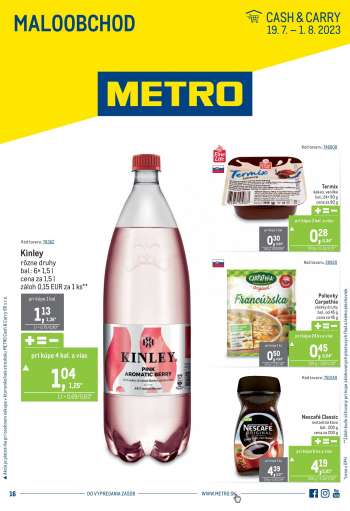 Leták Metro - 19.7.2023 - 1.8.2023.