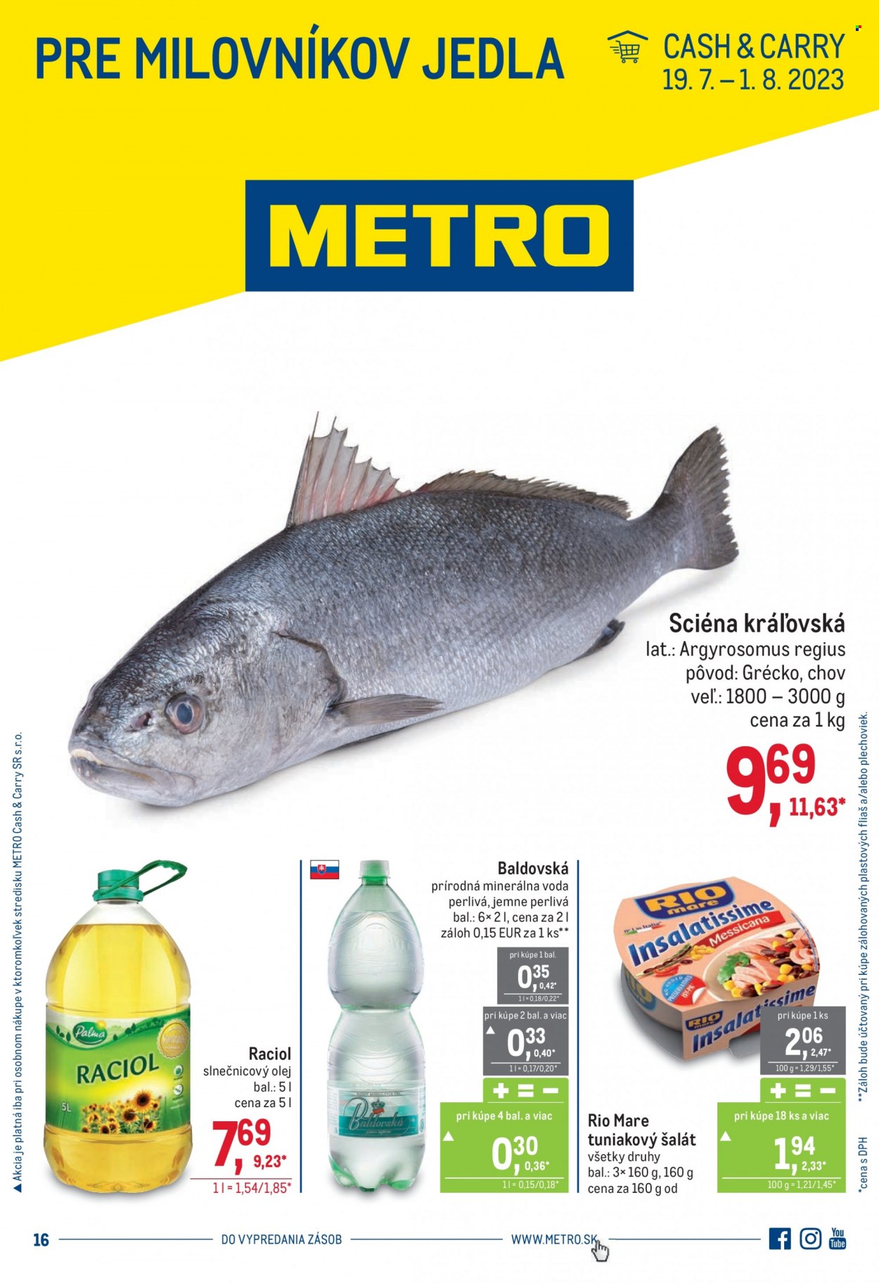Leták Metro - 19.7.2023 - 1.8.2023. Strana 1