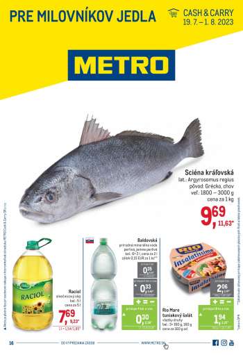Leták Metro - 19.7.2023 - 1.8.2023.
