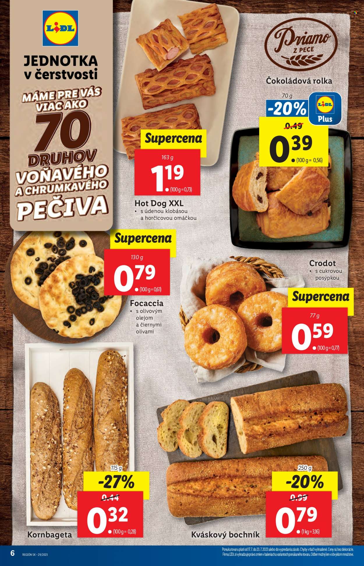 Leták Lidl - 17.7.2023 - 23.7.2023. Strana 6