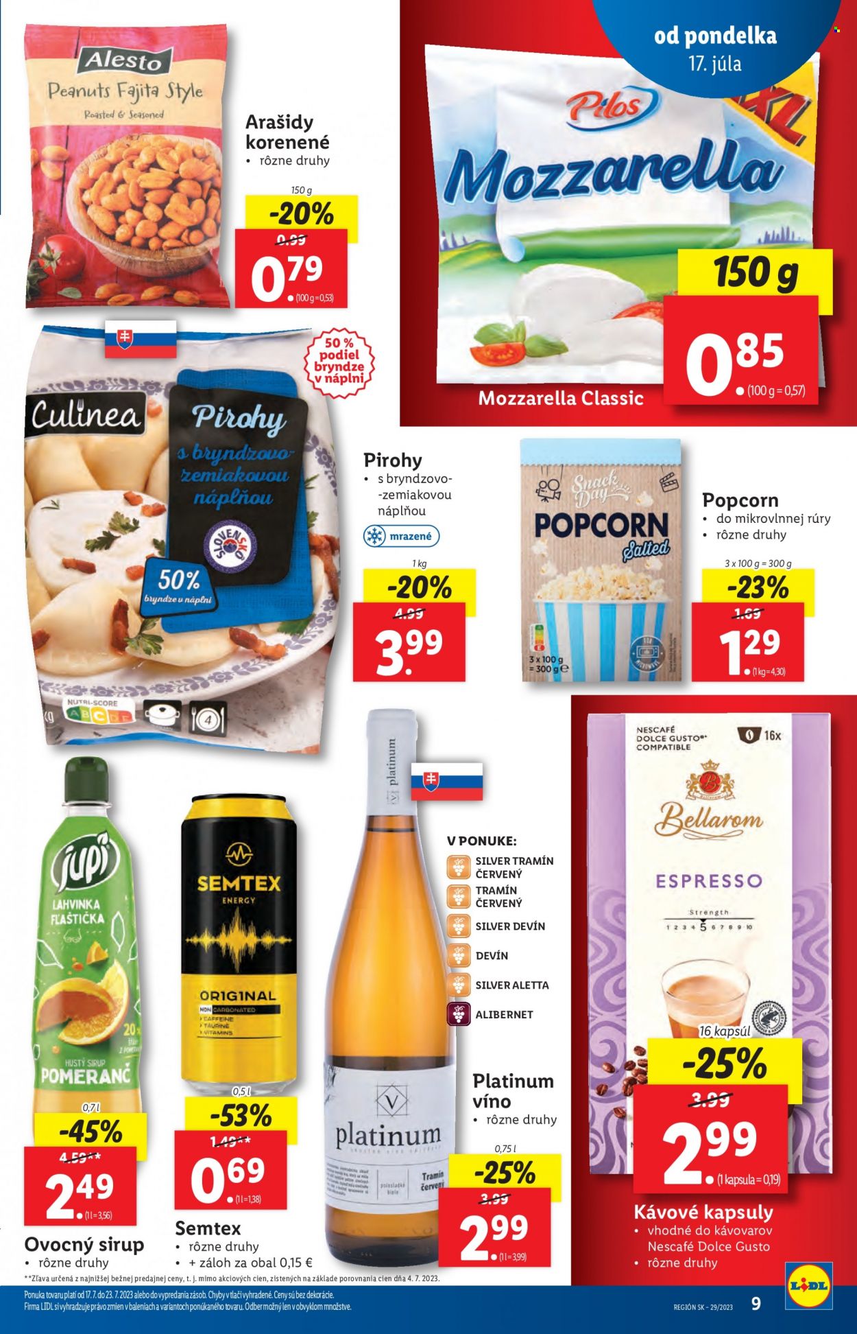 Leták Lidl - 17.7.2023 - 23.7.2023. Strana 9