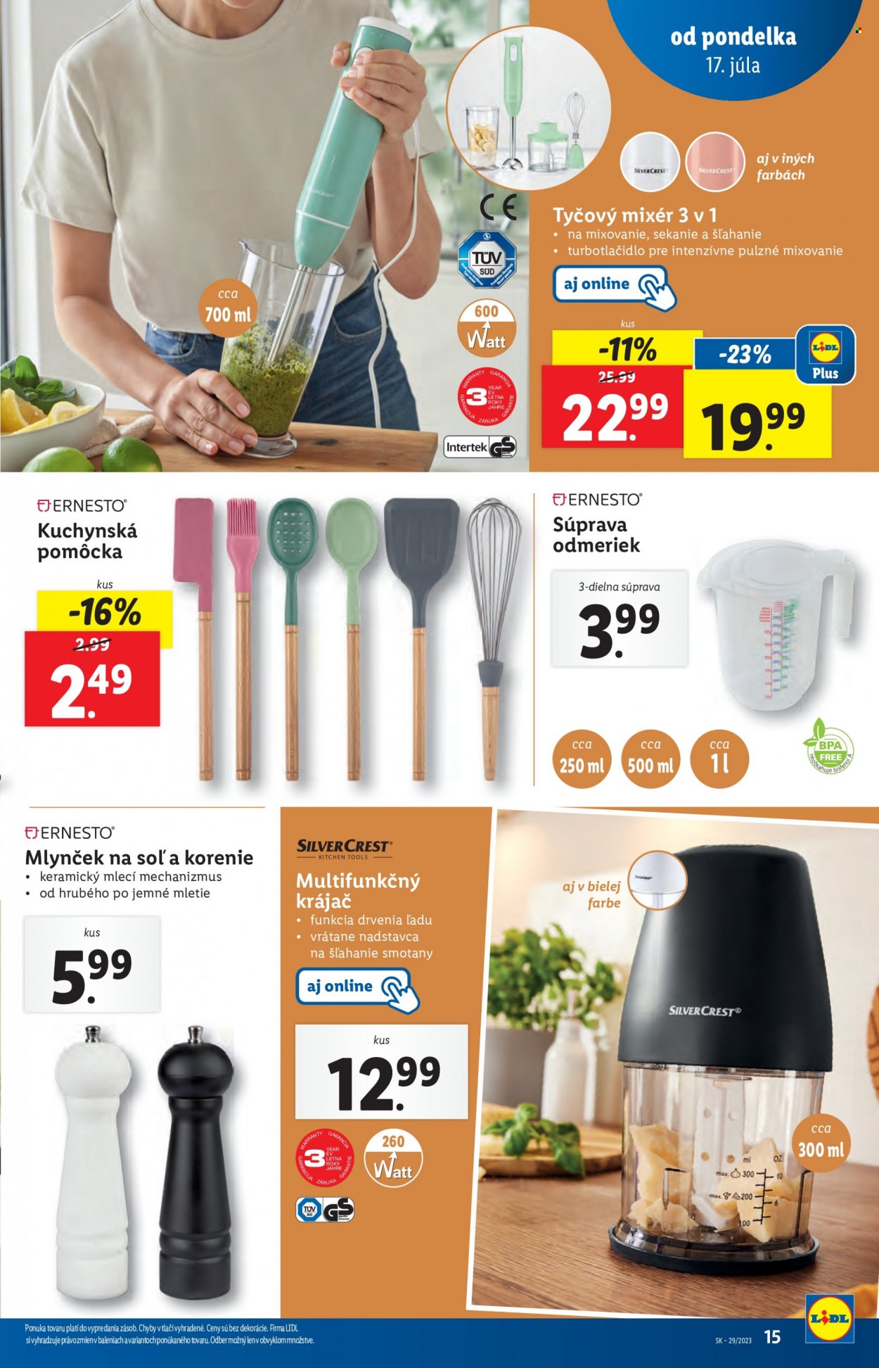 Leták Lidl - 17.7.2023 - 23.7.2023. Strana 15