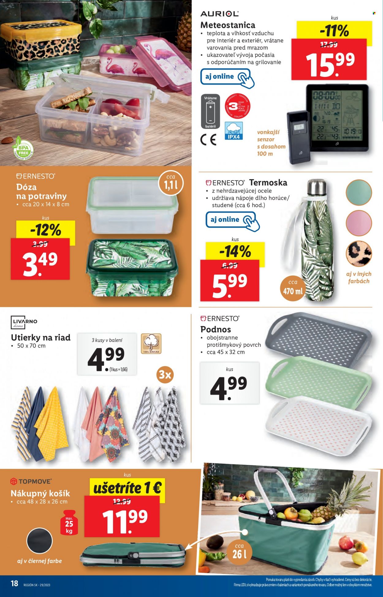 Leták Lidl - 17.7.2023 - 23.7.2023. Strana 18