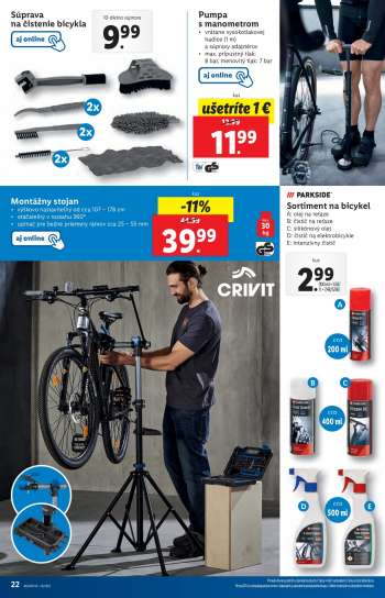 thumbnail - Sortiment na bicykel