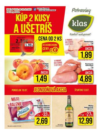 Leták Klas - 10.7.2023 - 16.7.2023.