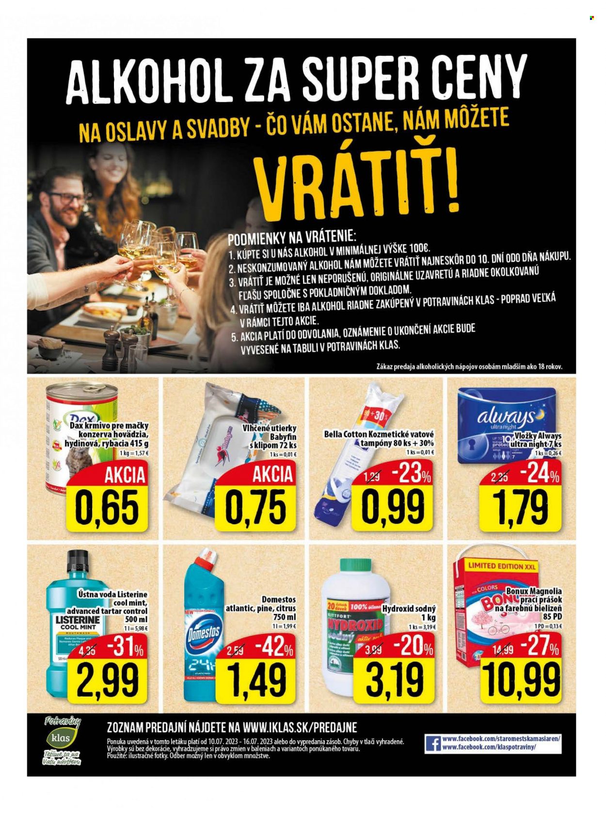 Leták Klas - 10.7.2023 - 16.7.2023. Strana 18