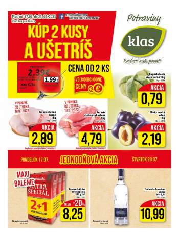 Leták Klas - 17.7.2023 - 23.7.2023.