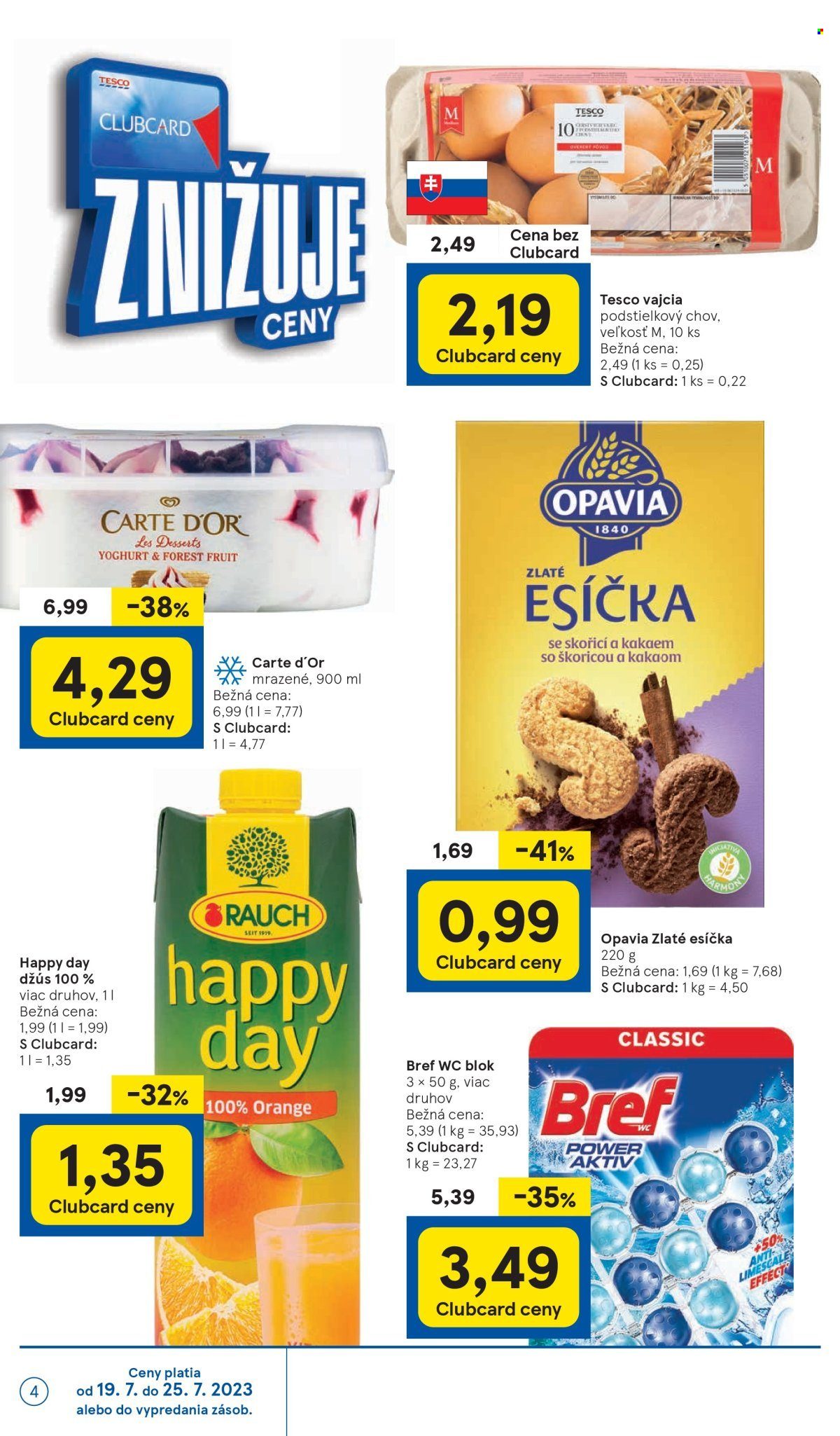Leták TESCO - 19.7.2023 - 25.7.2023. Strana 4