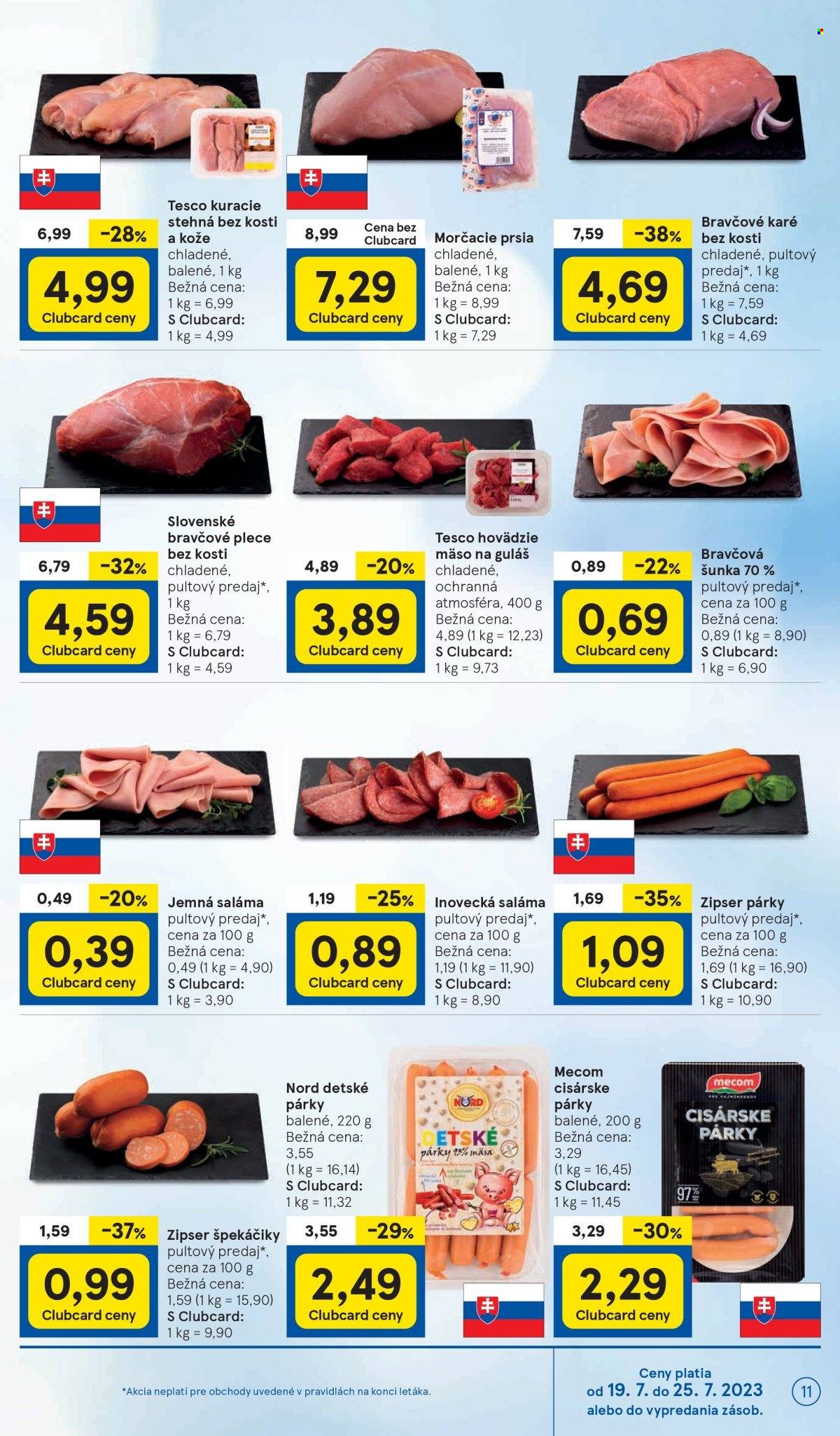 Leták TESCO - 19.7.2023 - 25.7.2023. Strana 11