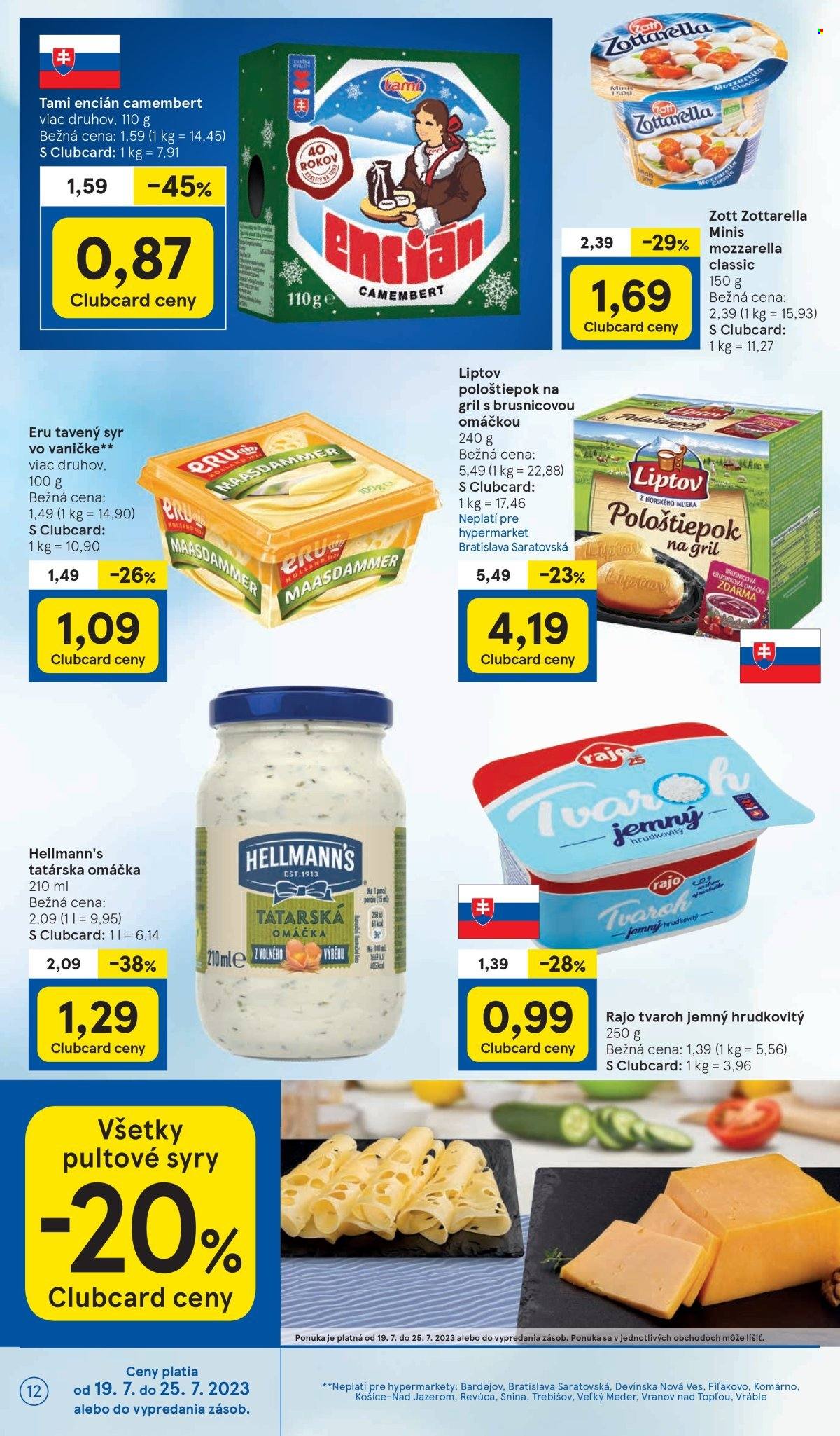 Leták TESCO - 19.7.2023 - 25.7.2023. Strana 12
