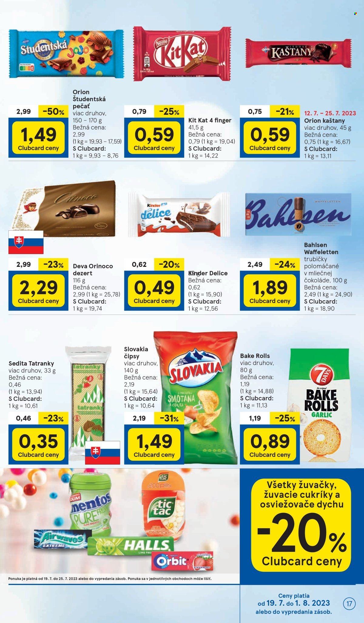 Leták TESCO - 19.7.2023 - 25.7.2023. Strana 17