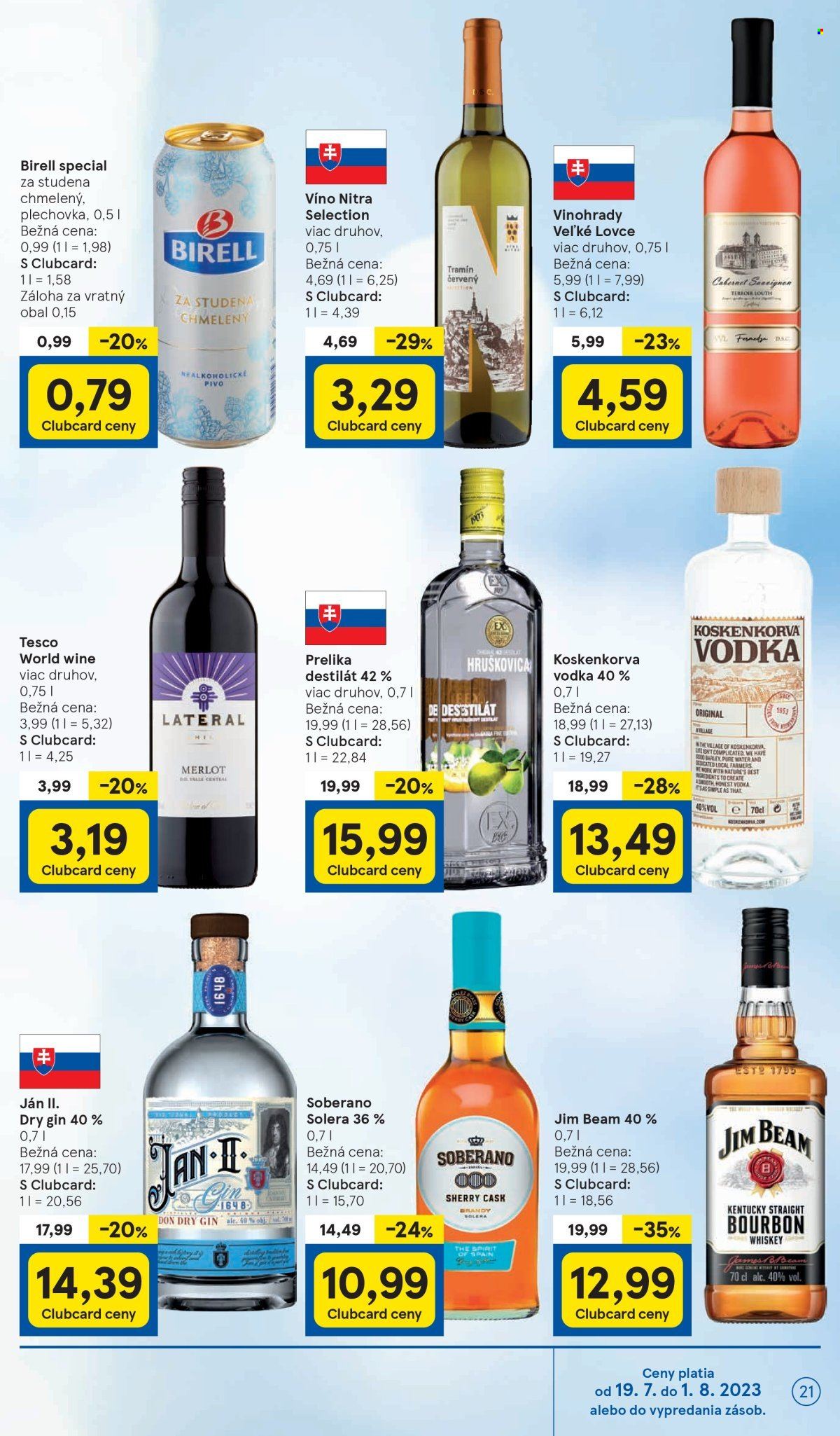 Leták TESCO - 19.7.2023 - 25.7.2023. Strana 21