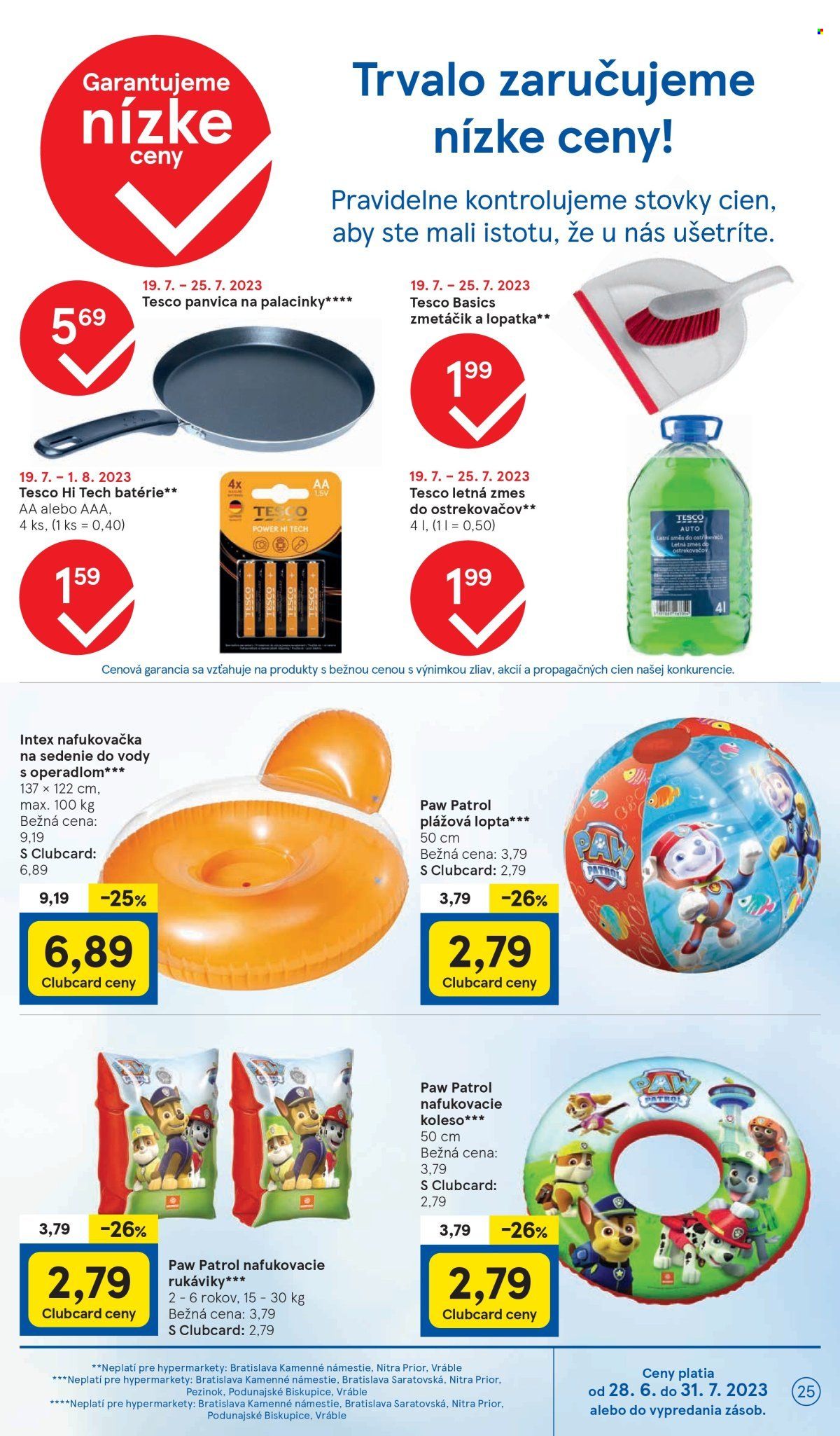 Leták TESCO - 19.7.2023 - 25.7.2023. Strana 25