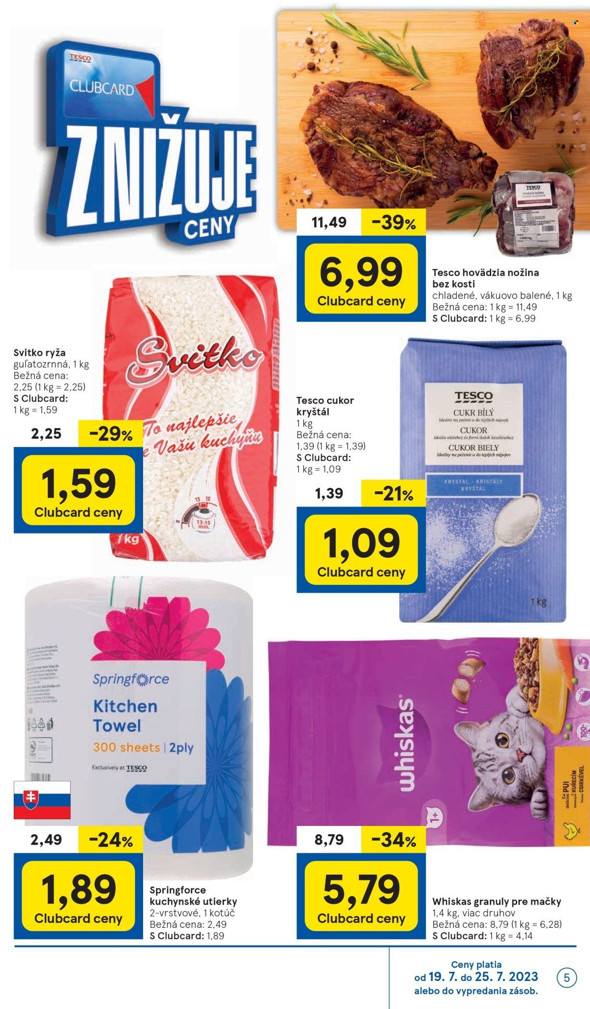 Leták TESCO supermarket - 19.7.2023 - 25.7.2023. Strana 5