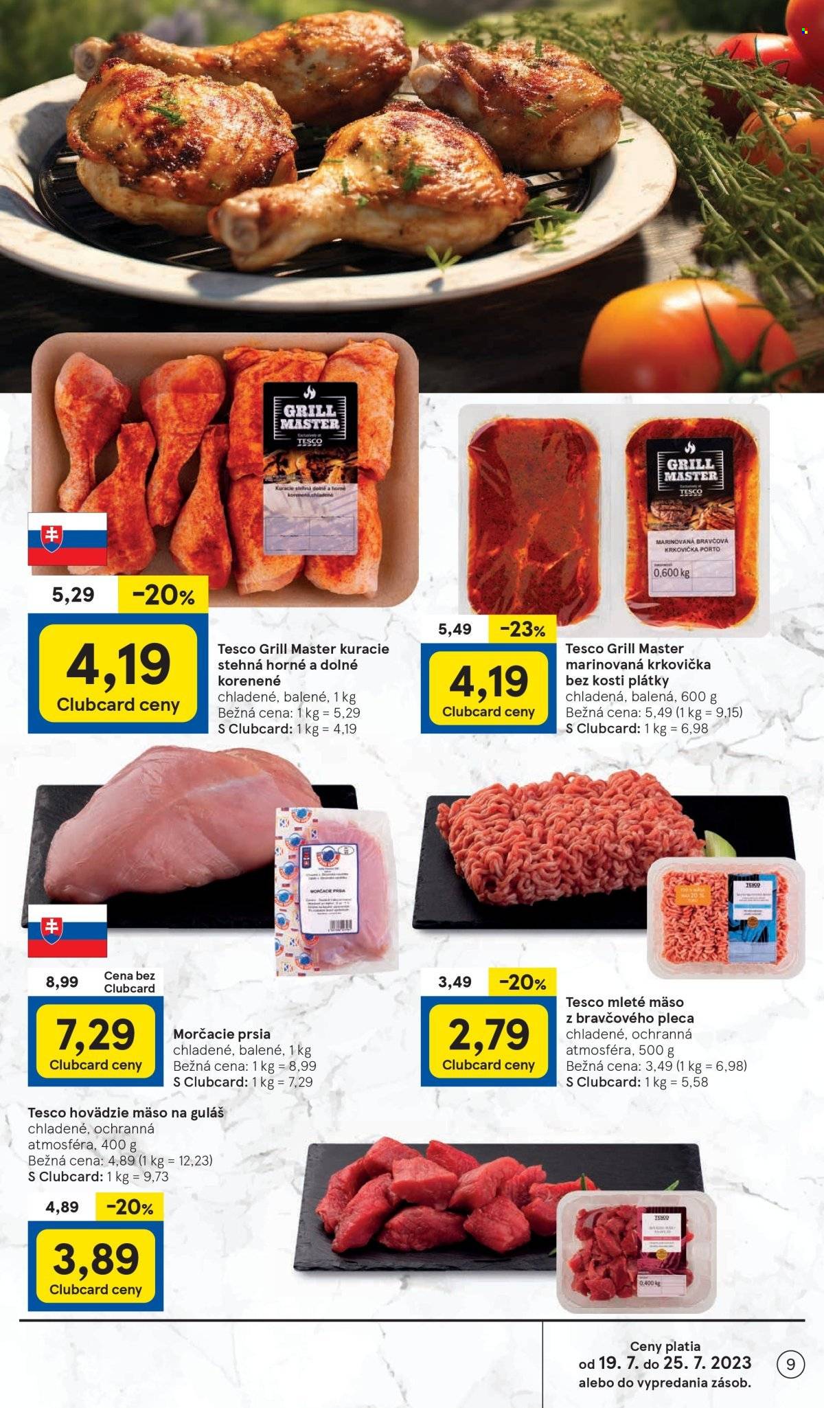 Leták TESCO supermarket - 19.7.2023 - 25.7.2023. Strana 9