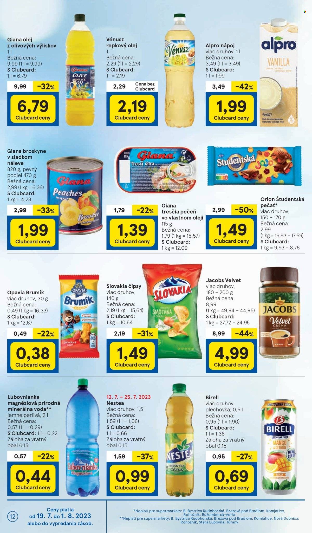 Leták TESCO supermarket - 19.7.2023 - 25.7.2023. Strana 12