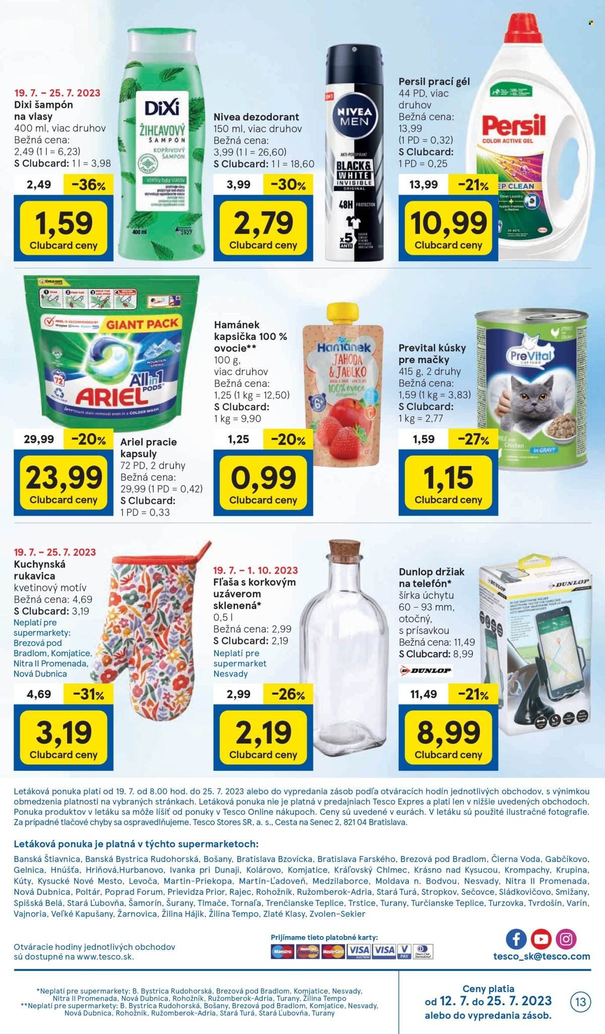 Leták TESCO supermarket - 19.7.2023 - 25.7.2023. Strana 13