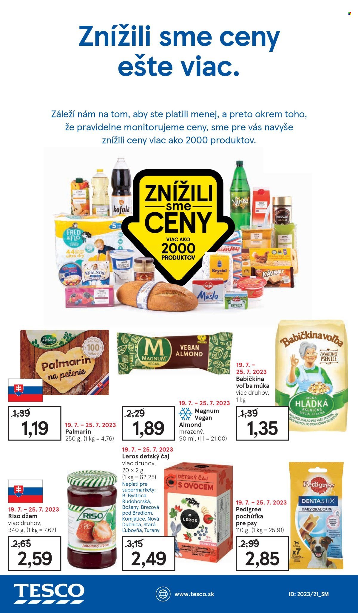 Leták TESCO supermarket - 19.7.2023 - 25.7.2023. Strana 14