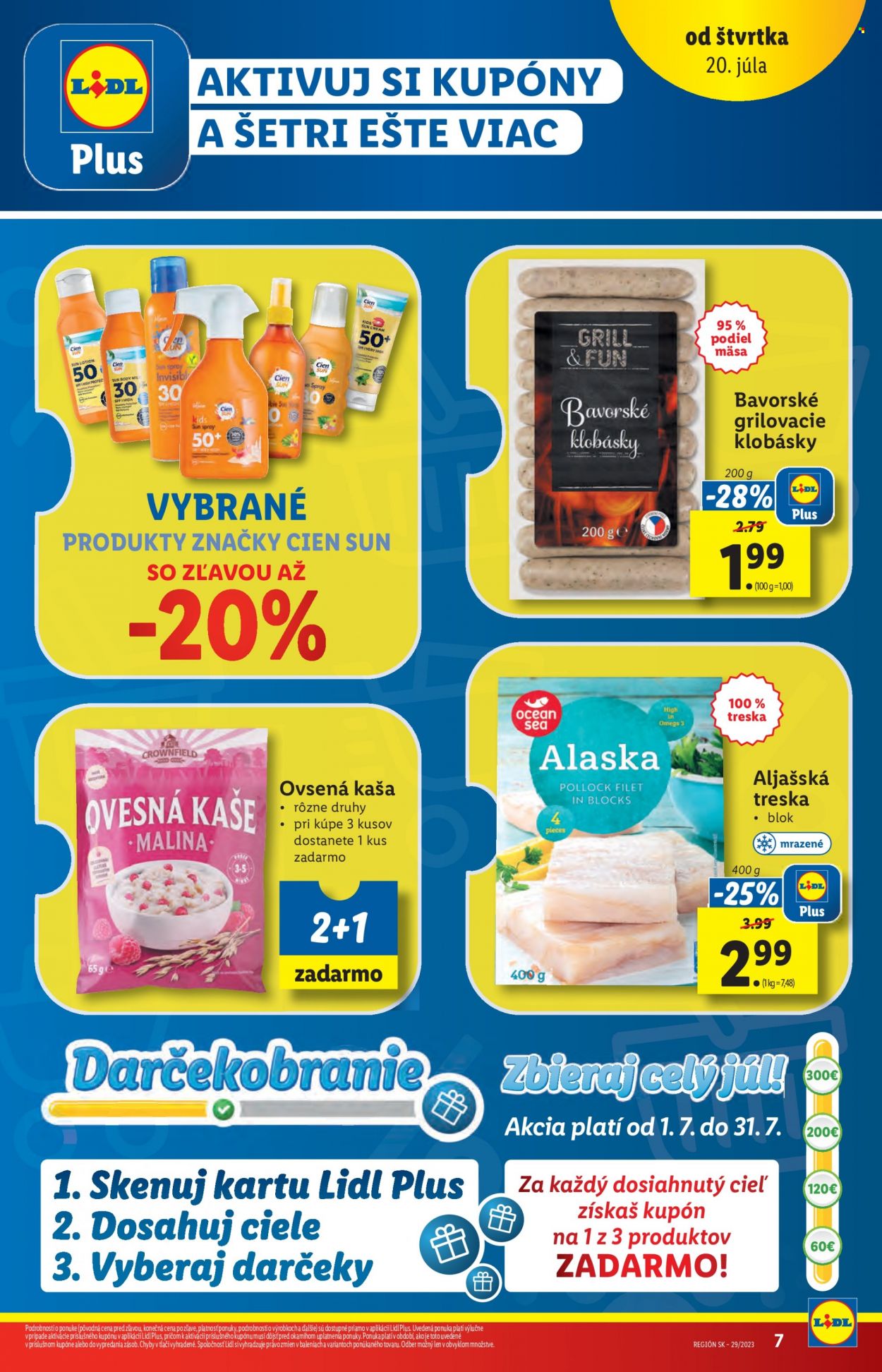 Leták Lidl - 20.7.2023 - 23.7.2023. Strana 7