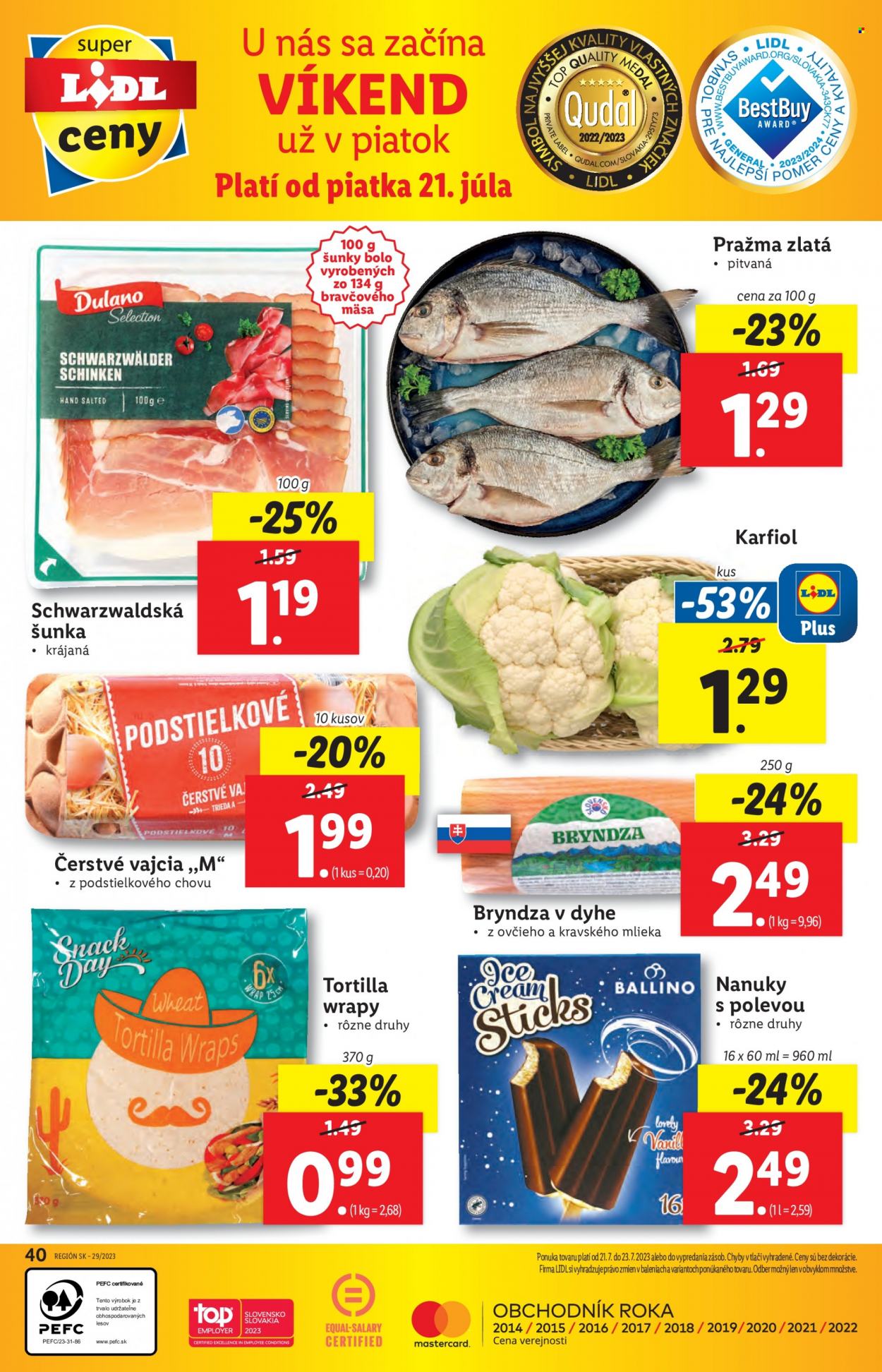 Leták Lidl - 20.7.2023 - 23.7.2023. Strana 40