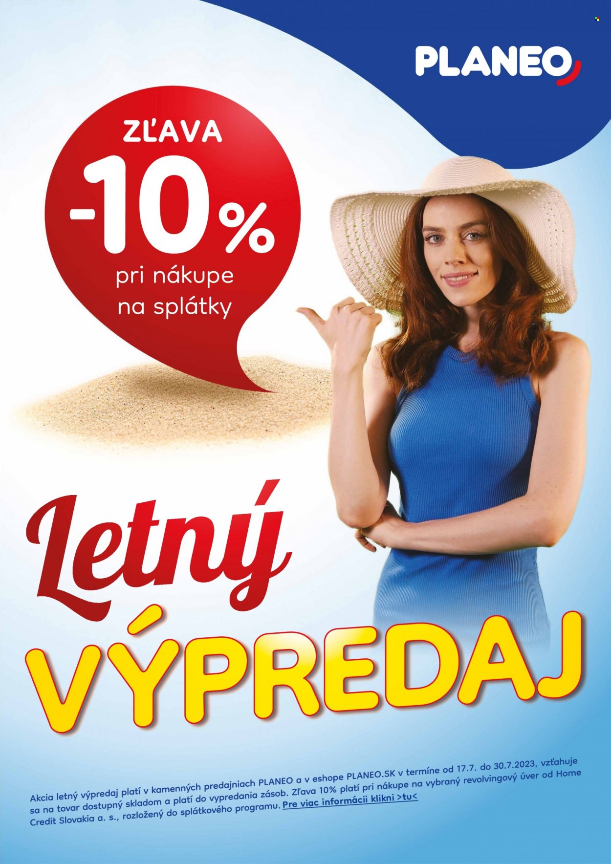 Leták PLANEO Elektro - 17.7.2023 - 30.7.2023. Strana 1