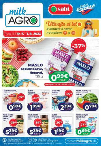 Leták Milk AGRO - 19.7.2023 - 1.8.2023.