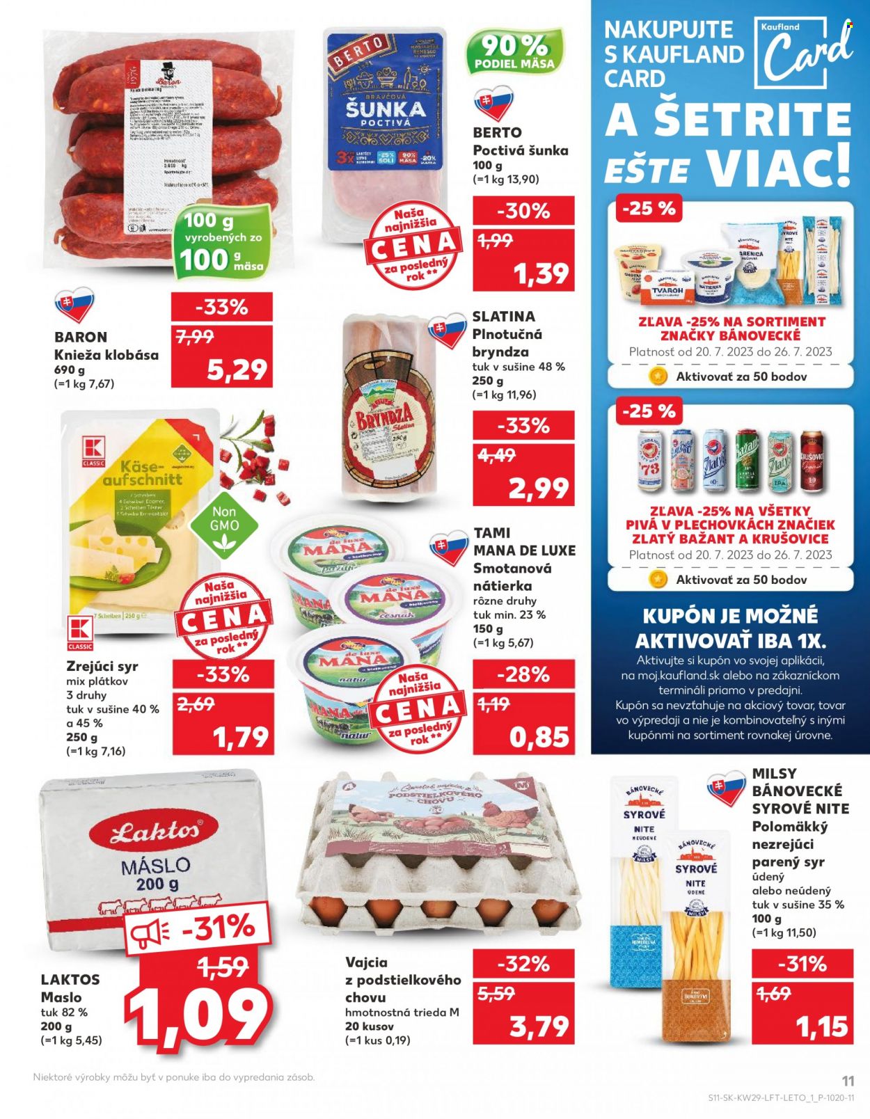 Leták Kaufland - 20.7.2023 - 26.7.2023. Strana 11