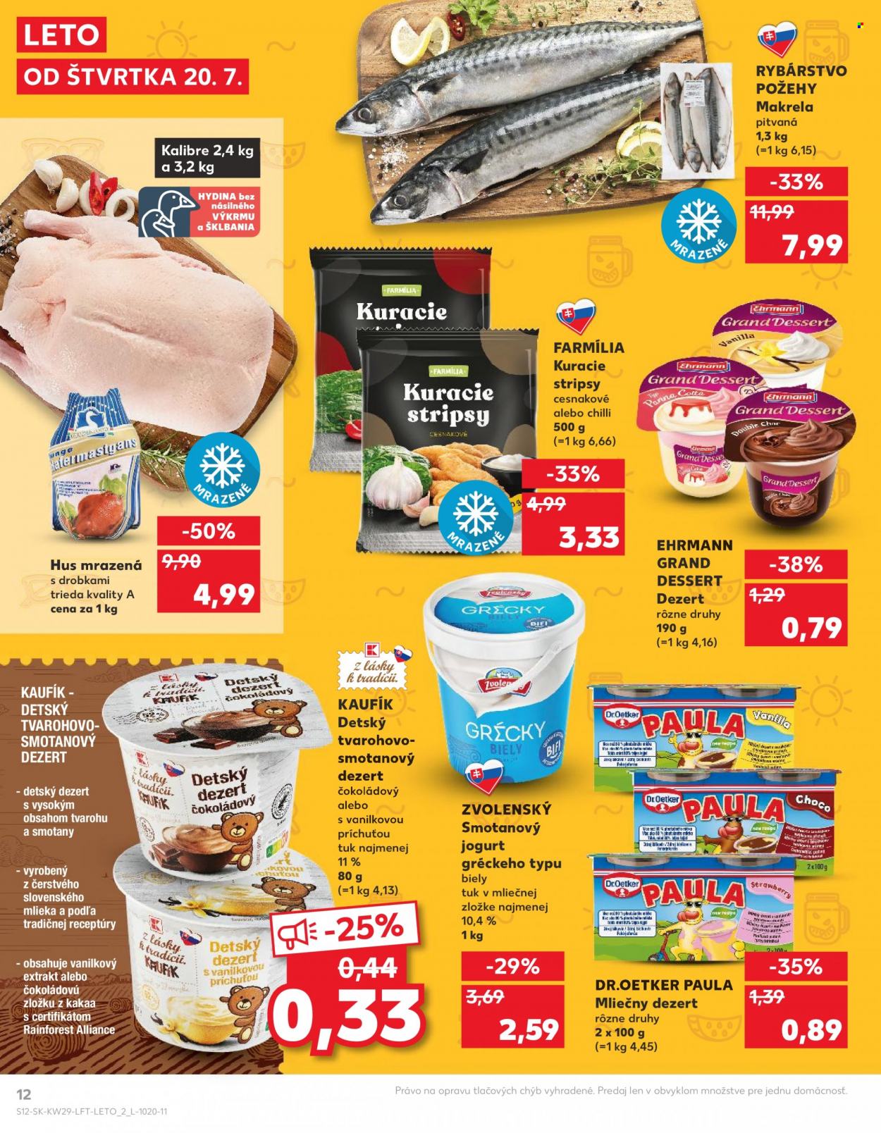 Leták Kaufland - 20.7.2023 - 26.7.2023. Strana 12