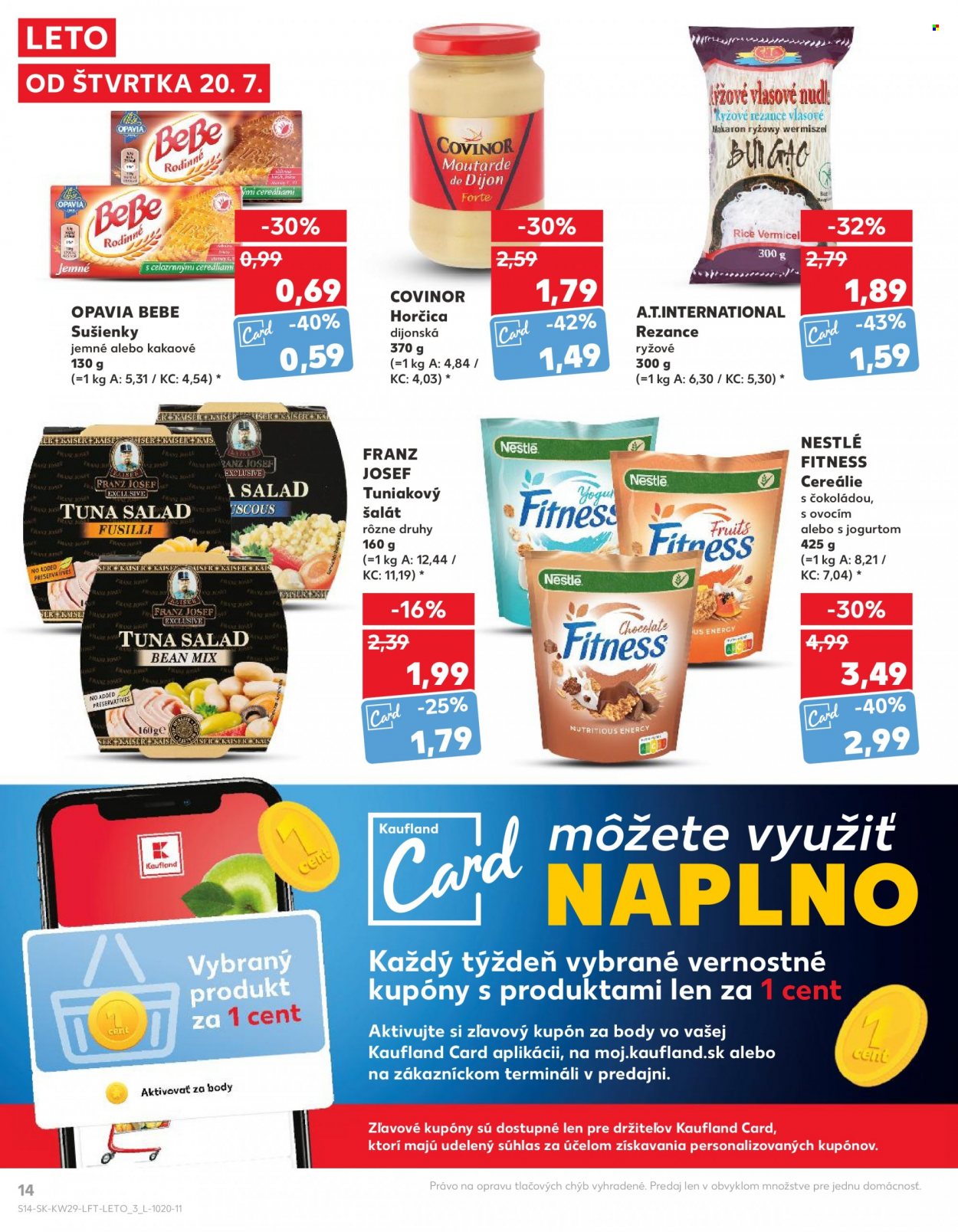 Leták Kaufland - 20.7.2023 - 26.7.2023. Strana 14