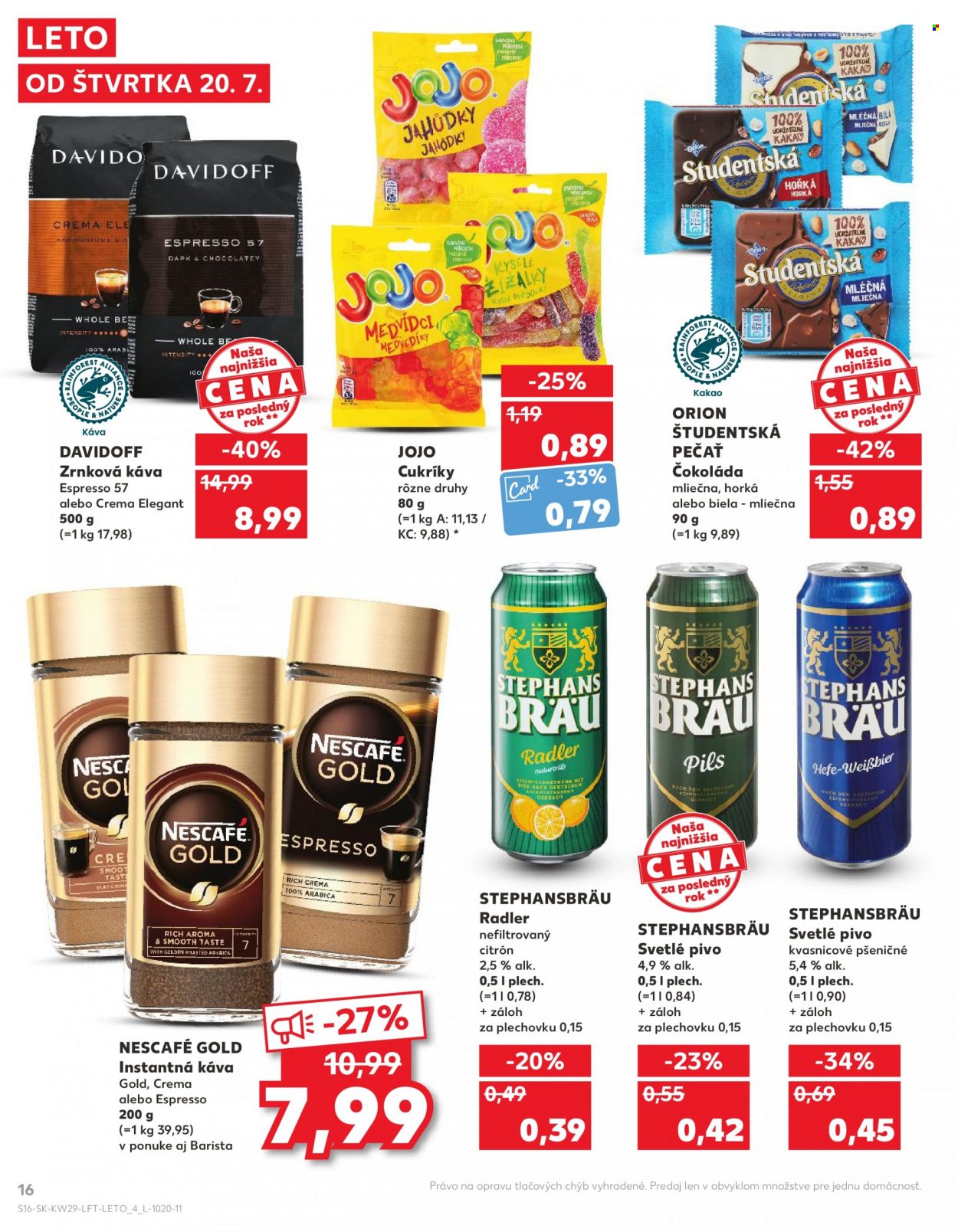 Leták Kaufland - 20.7.2023 - 26.7.2023. Strana 16