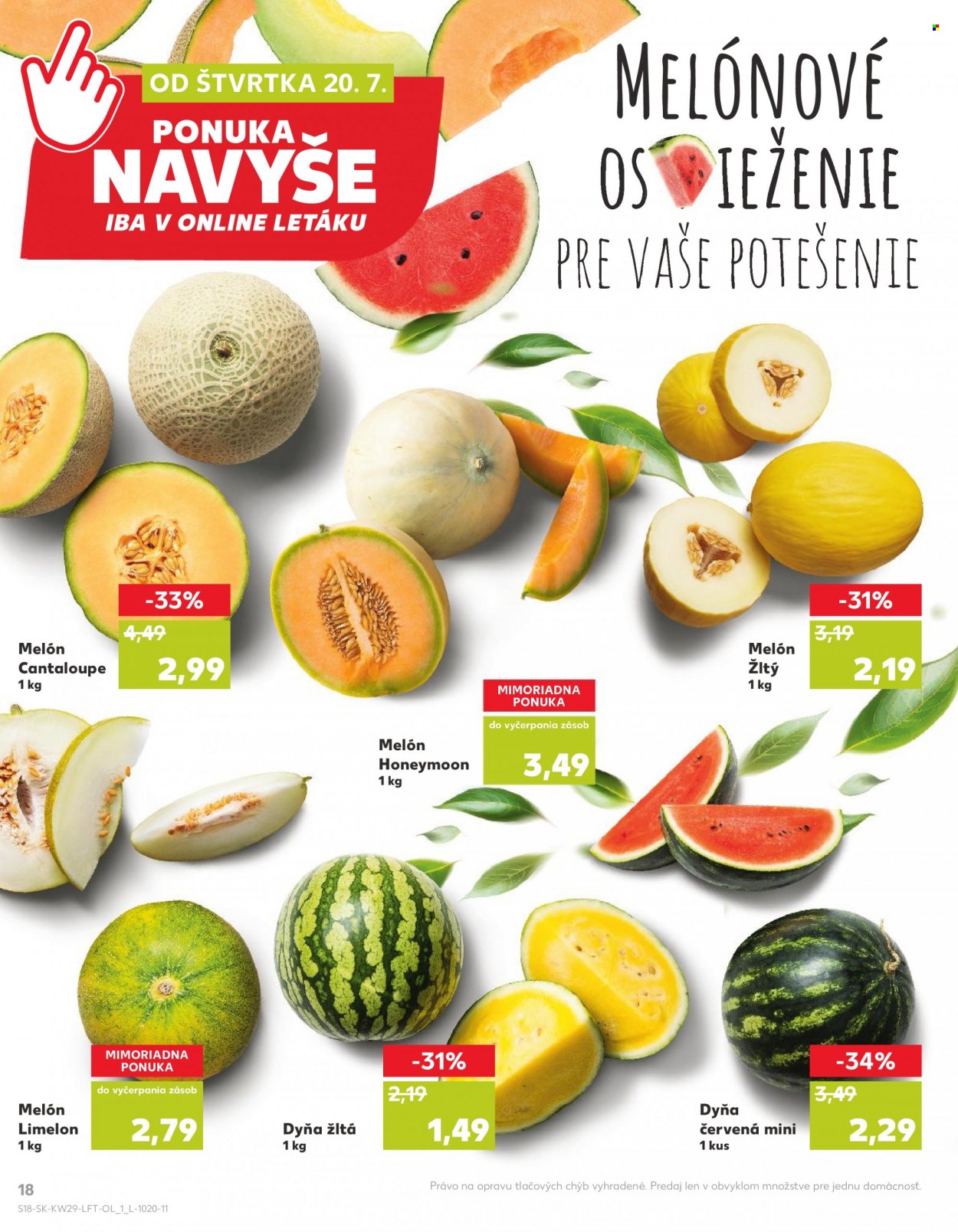 Leták Kaufland - 20.7.2023 - 26.7.2023. Strana 18
