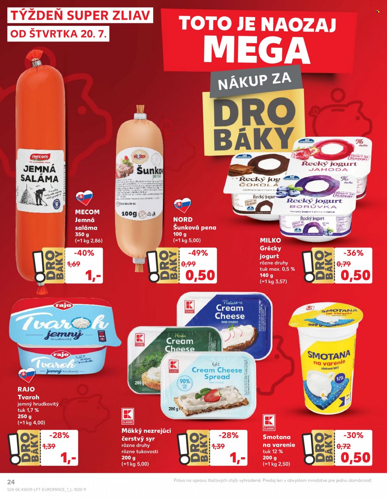 Leták Kaufland - 20.7.2023 - 26.7.2023. Strana 24