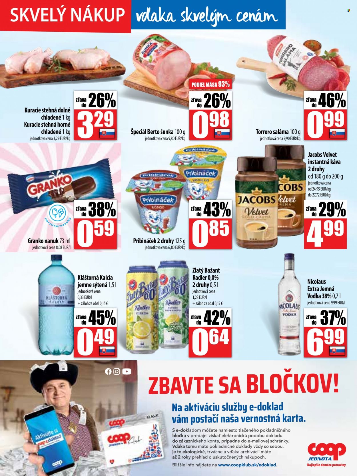 Leták COOP Jednota - 20.7.2023 - 2.8.2023. Strana 16
