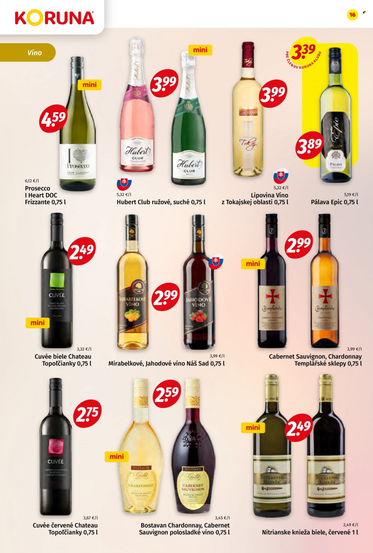 Leták Potraviny KORUNA - 21.7.2023 - 2.8.2023. Strana 16